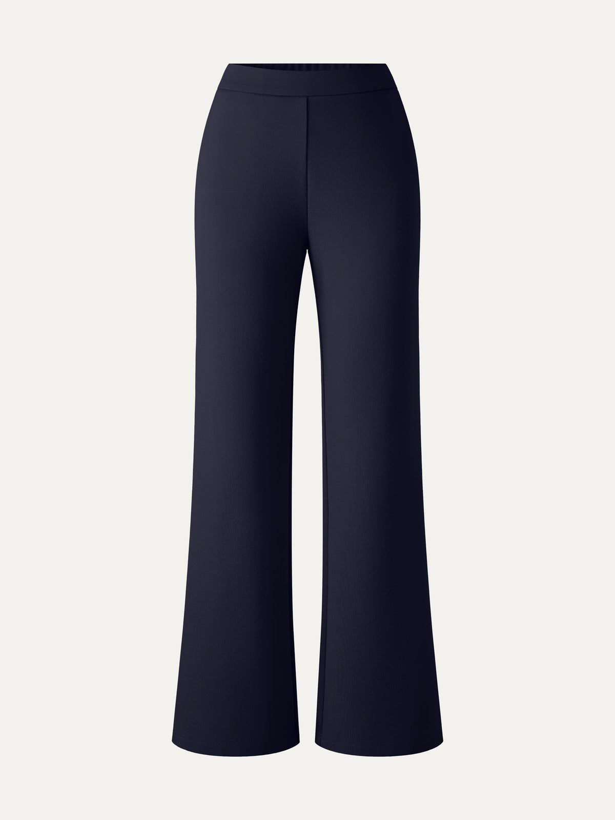 Ponte High-Rise Slim Flared Pants with Pockets — original photo 10