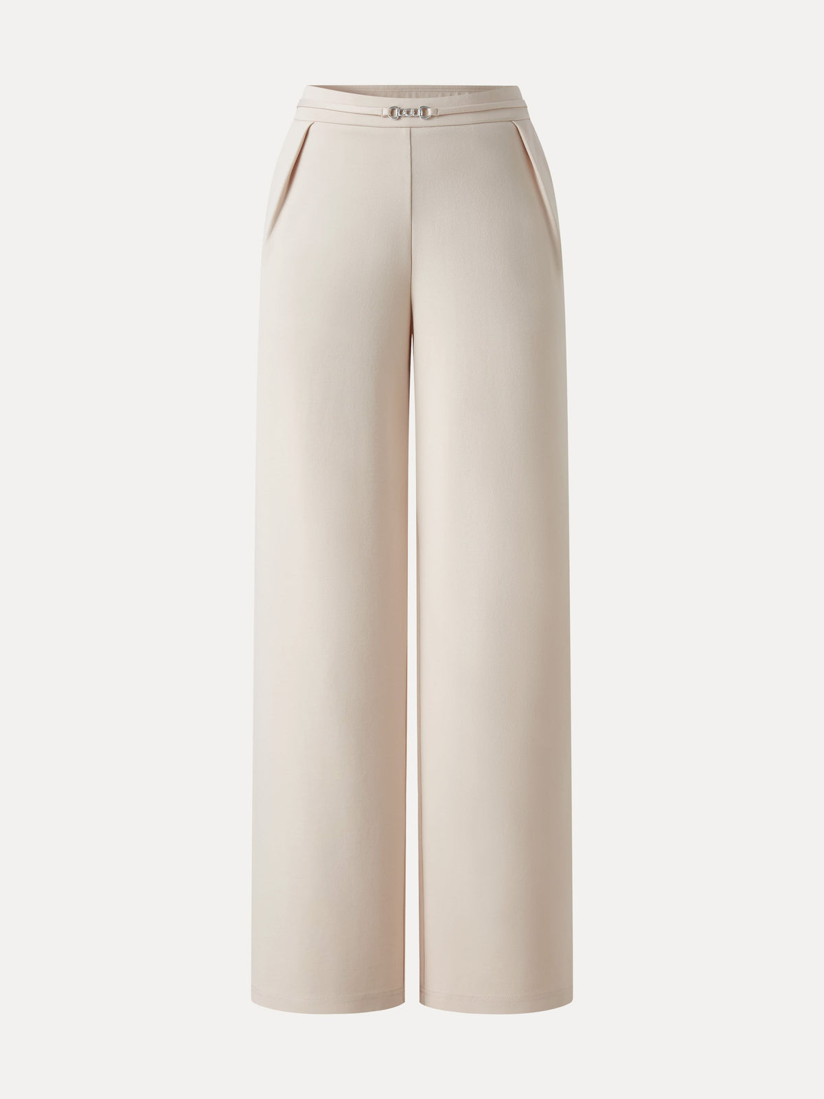 Ponte High-Rise Wide-Leg Pants with Pockets — original photo 8