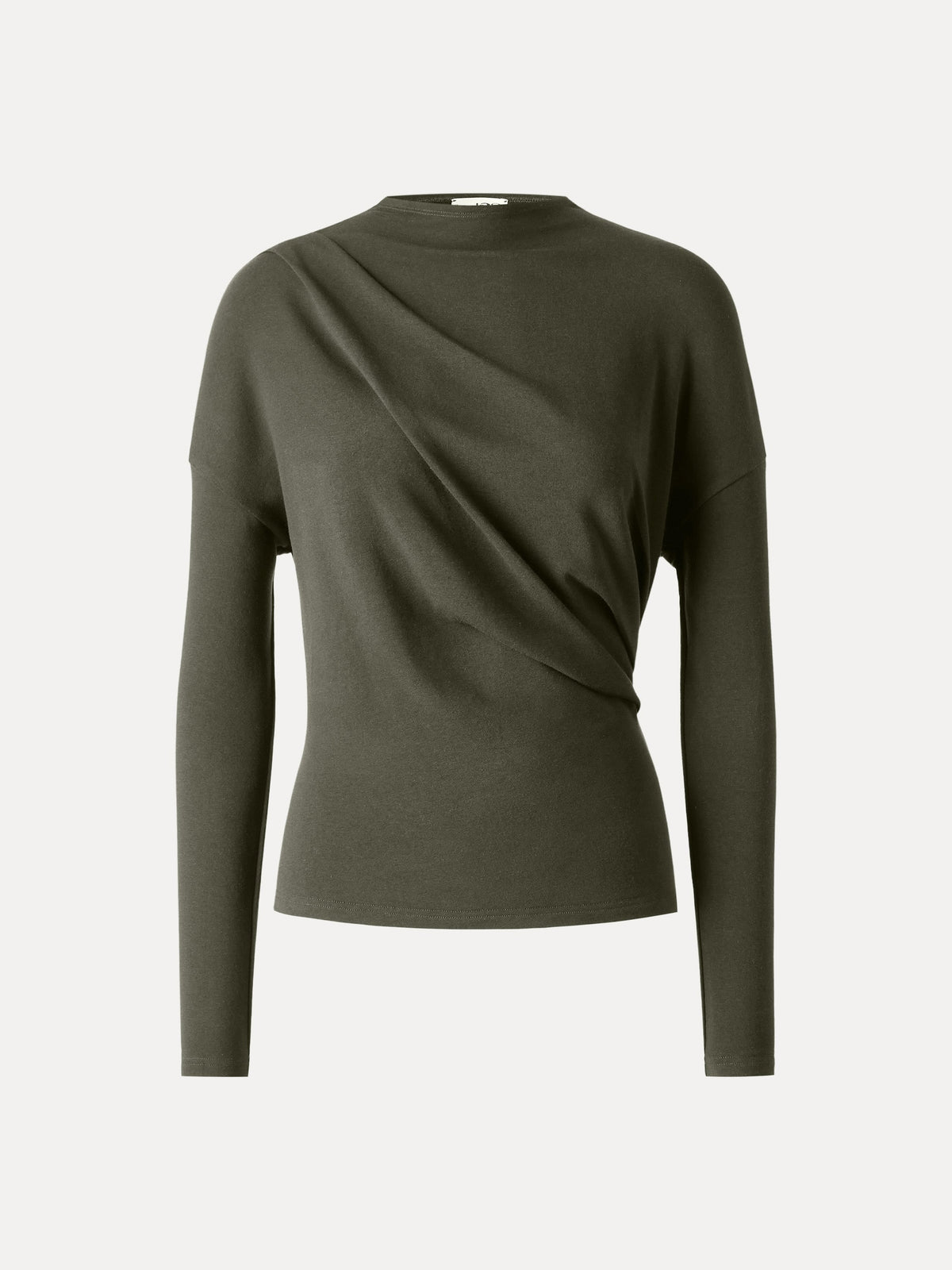 ProWarm Mock Neck Long Sleeve Tucked Ruched Top — original photo 10
