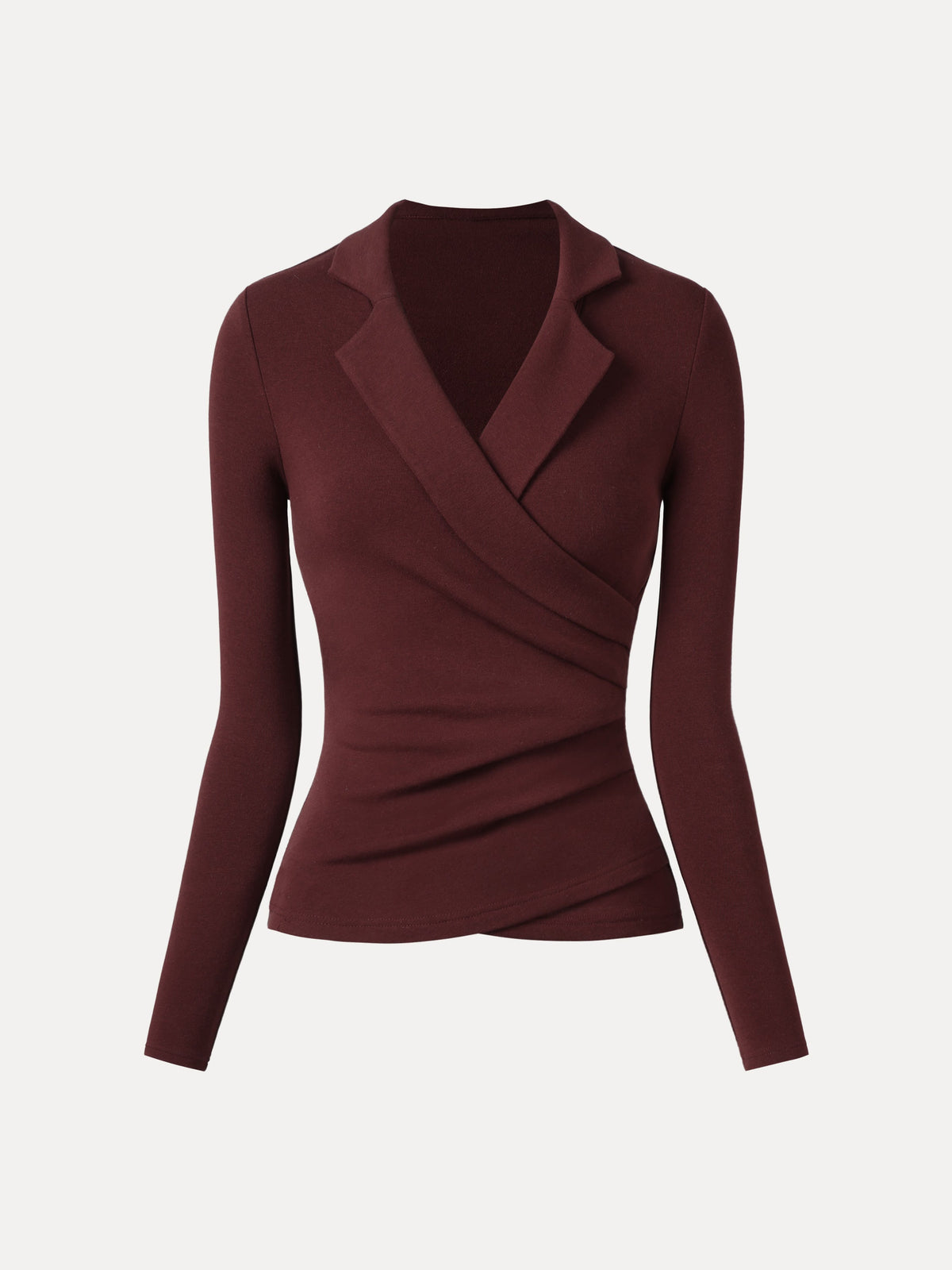 ProWarm Collared Surplice Top — original photo 14