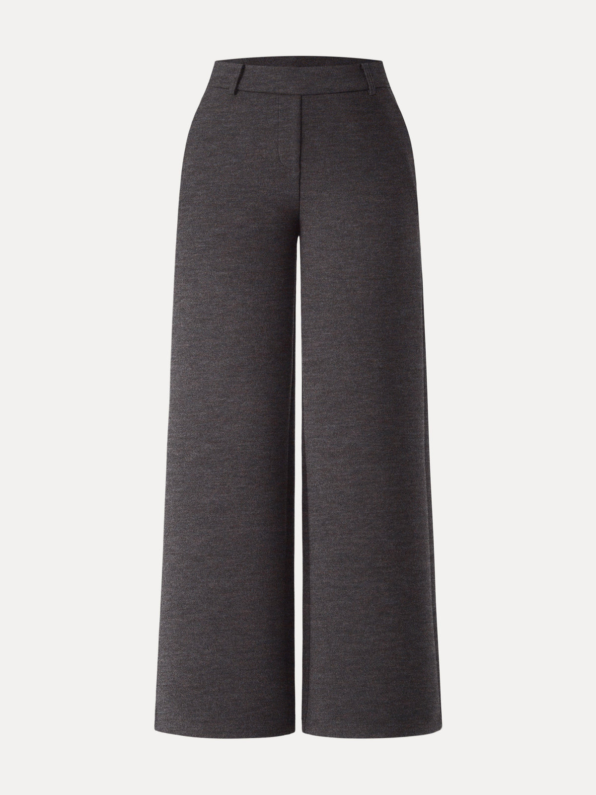 FuzzLuxe Mid-Rise Straight-Leg Pants with Pockets — original photo 14