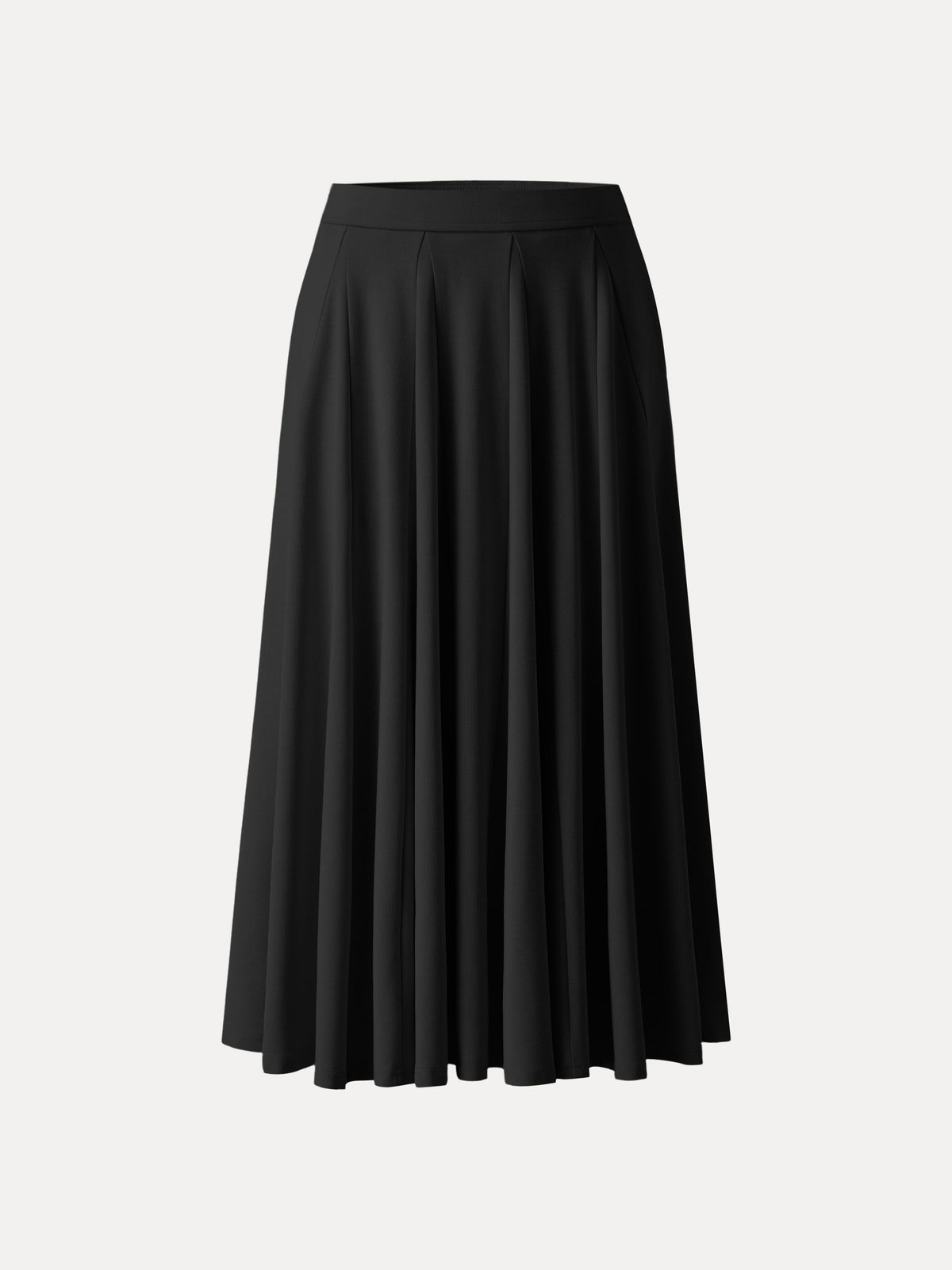 Lyocell Blend Volume Skirt with Pockets — original photo 11