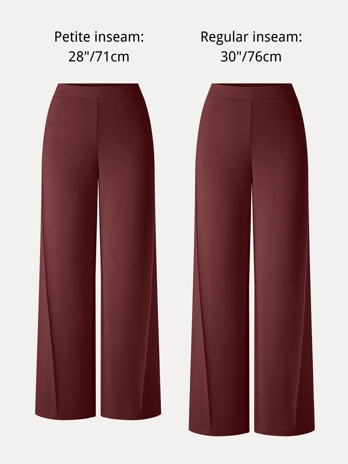 Modal Spacer Knit High-Rise Wide-Leg Pants with Pockets — original photo 7