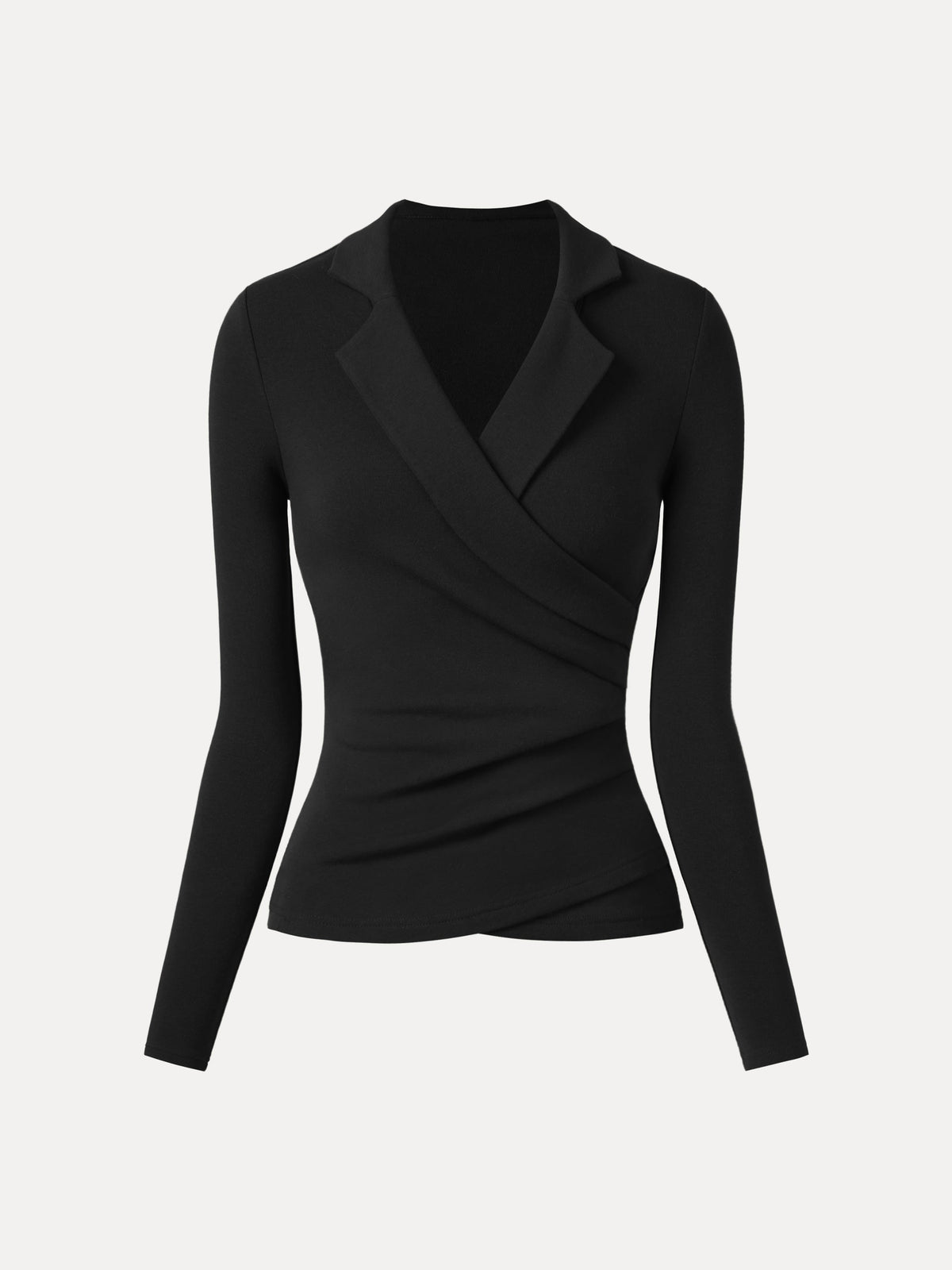 ProWarm Collared Surplice Top — original photo 11
