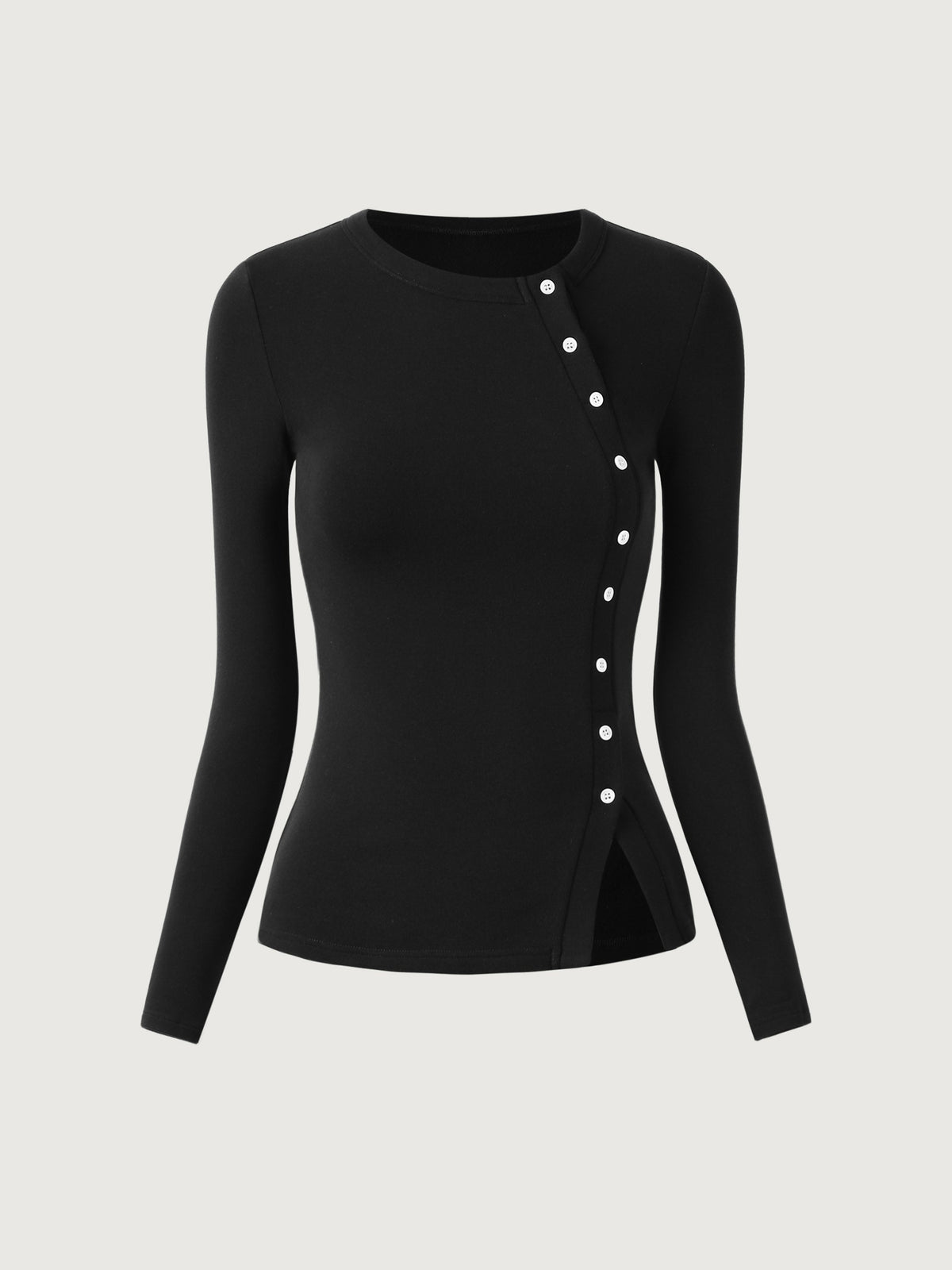 ProWarm Asymmetrical Placket Top — original photo 1
