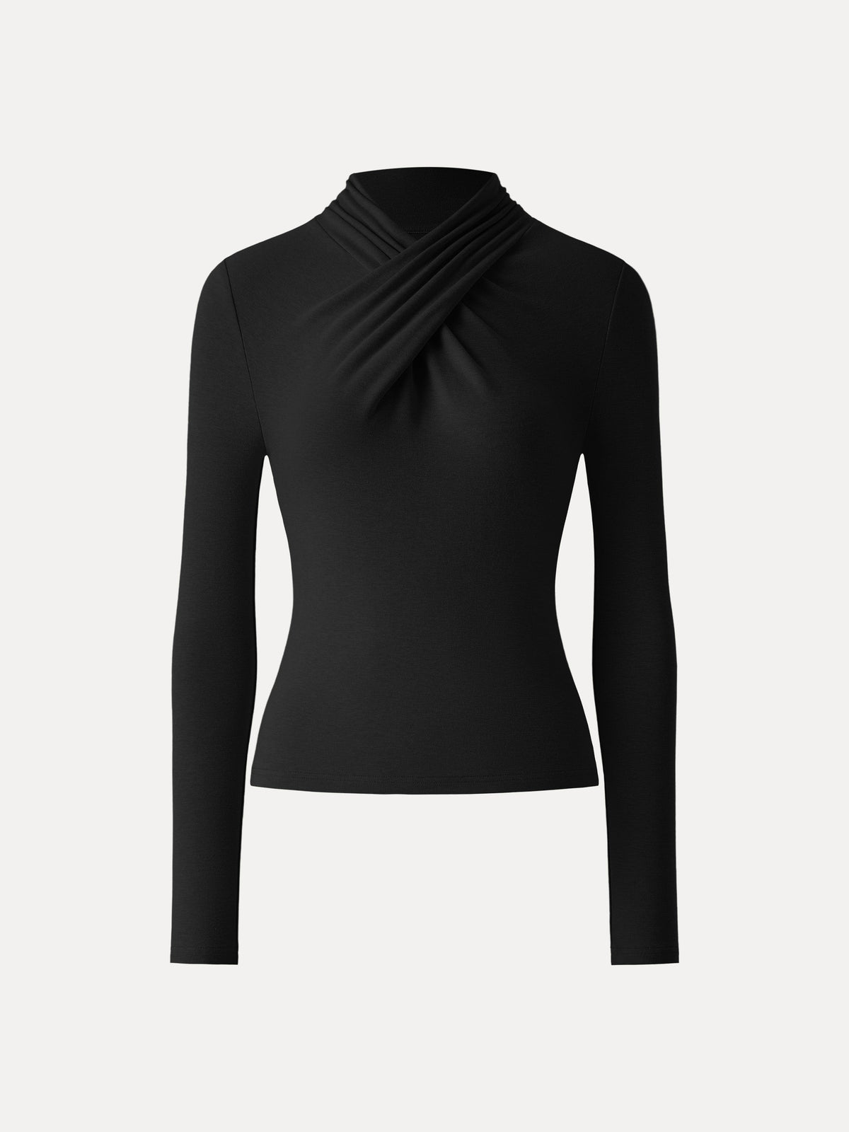 ProWarm Twisted Mockneck Long Sleeve Top — original photo 9