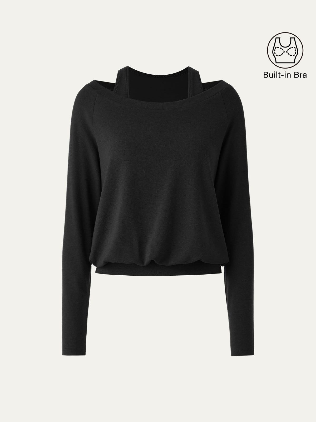 LiteWarm Multi-Wear Layering Built-In Bra Top — original photo 7