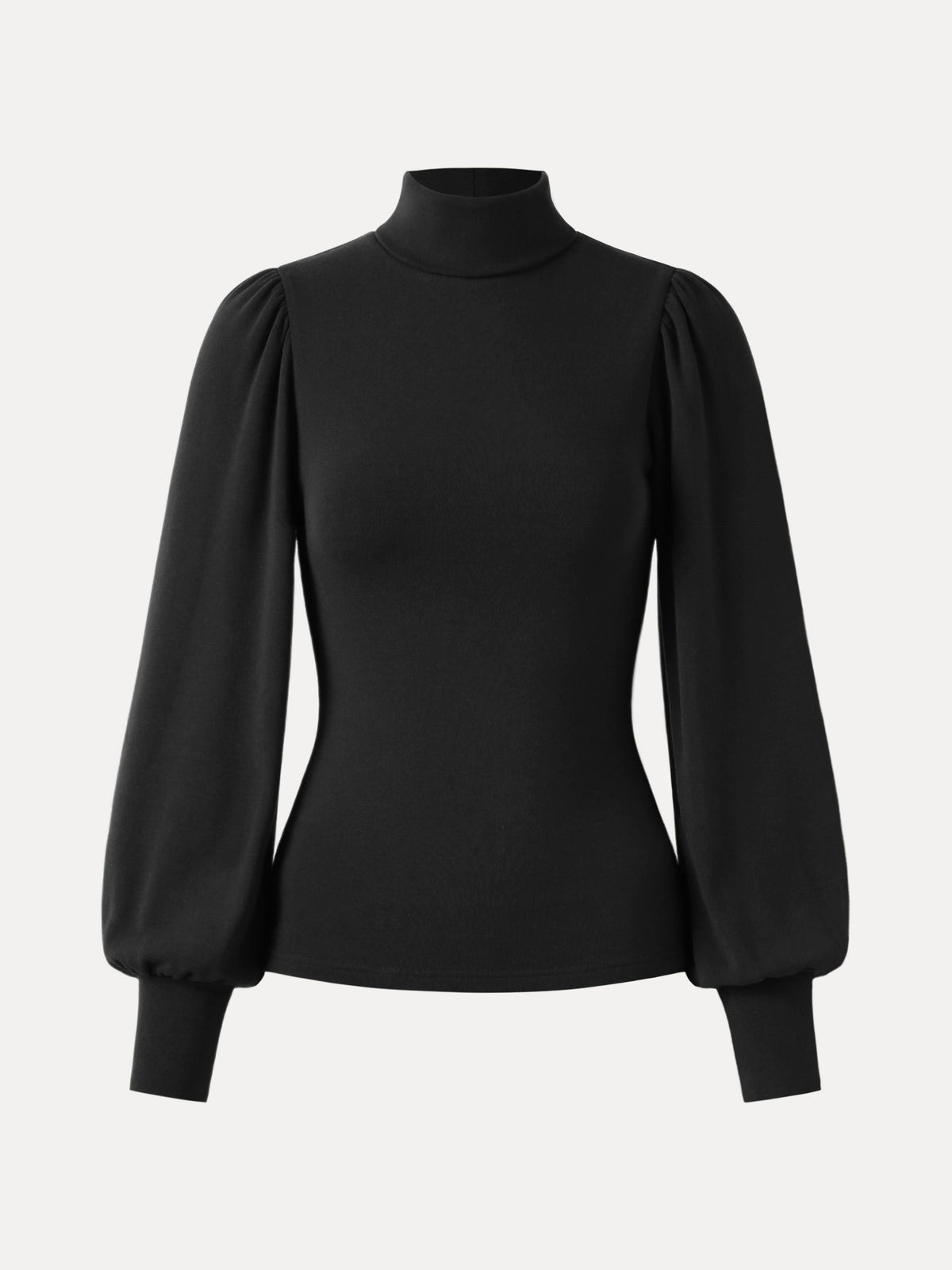ProWarm Turtleneck Puff Sleeve Top — original photo 16