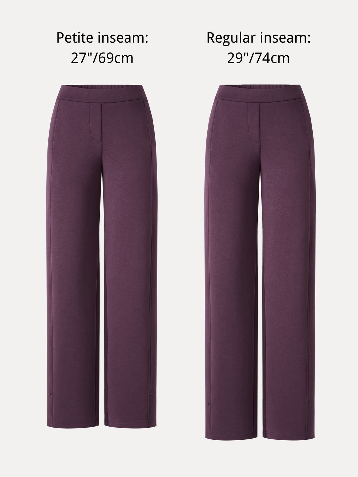 ProWarm Stretch Ponte High-Rise Straight-Leg Pants with Pockets — original photo 8
