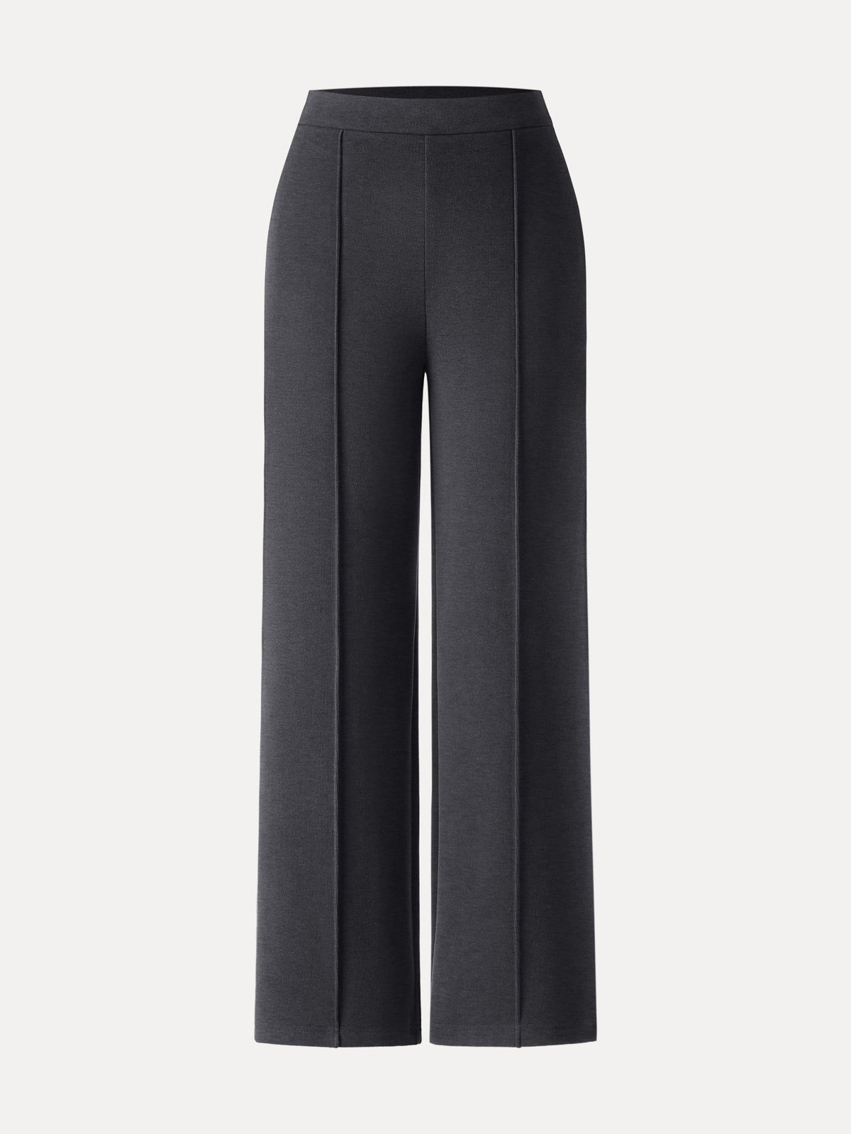 GingerWarm Mid-Rise Straight-Leg Pintuck Pants with Pockets — original photo 15