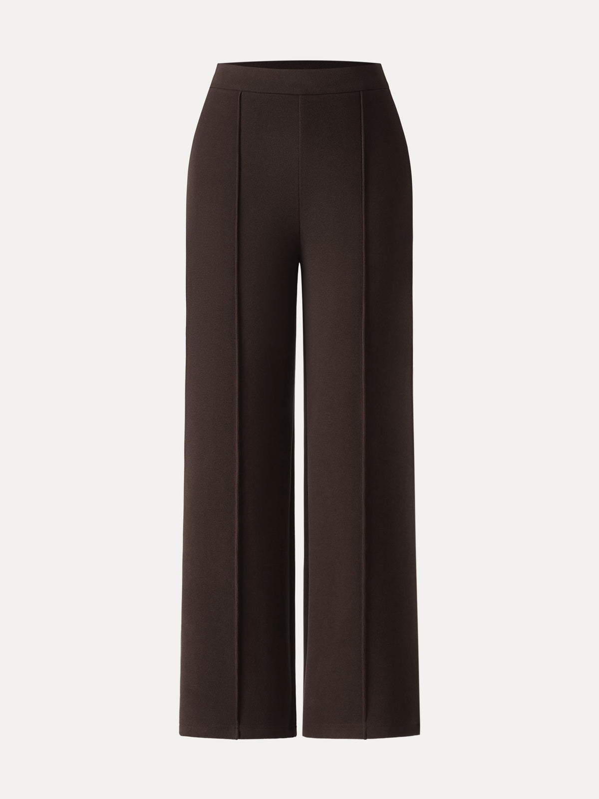 GingerWarm Mid-Rise Straight-Leg Pintuck Pants with Pockets — original photo 16