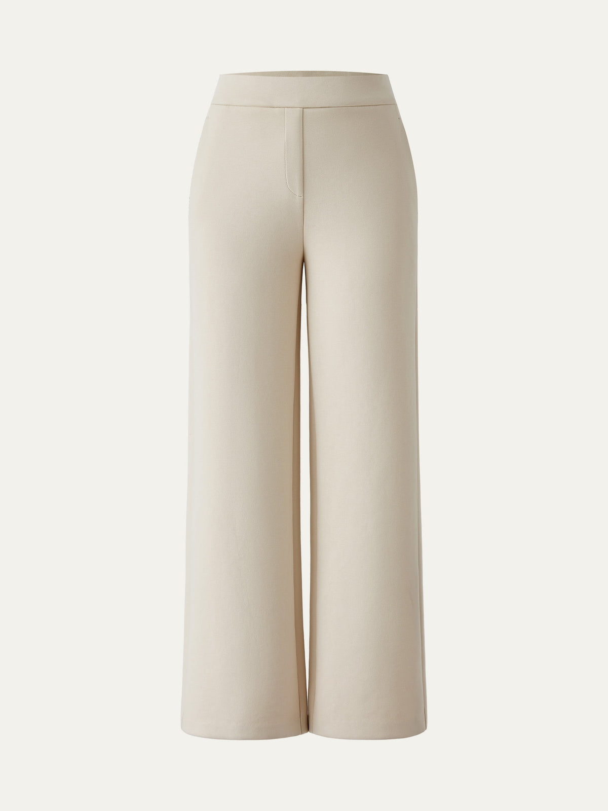 Textured Mid Rise Pull-on Straight Pant with Pockets — original photo 7