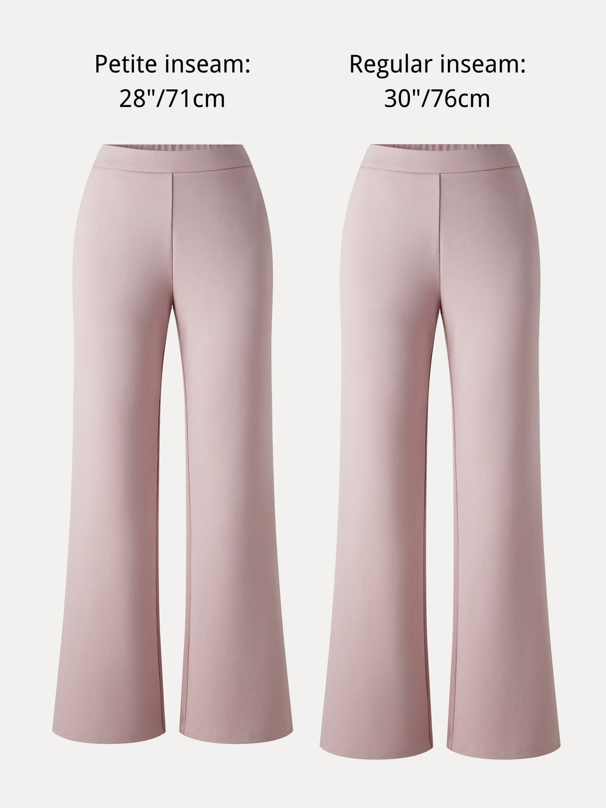 Ponte High-Rise Slim Flared Pants with Pockets — original photo 8