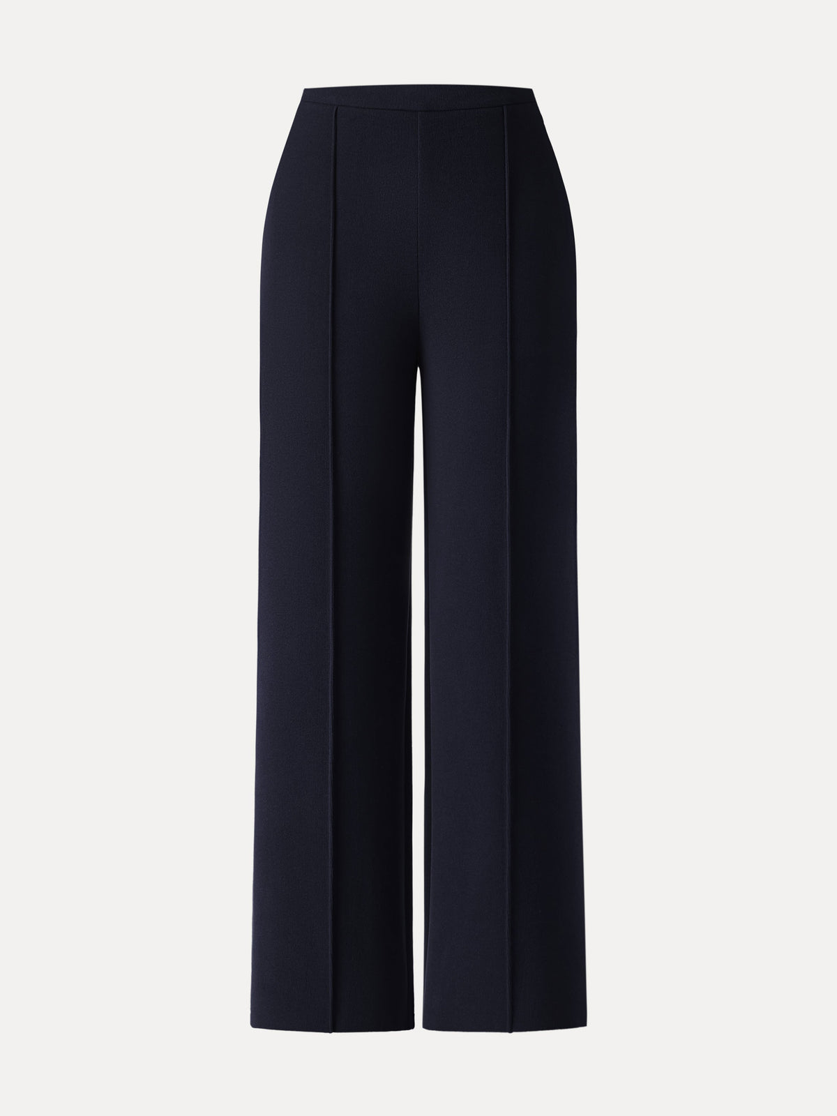 GingerWarm Mid-Rise Straight-Leg Pintuck Pants with Pockets — original photo 17