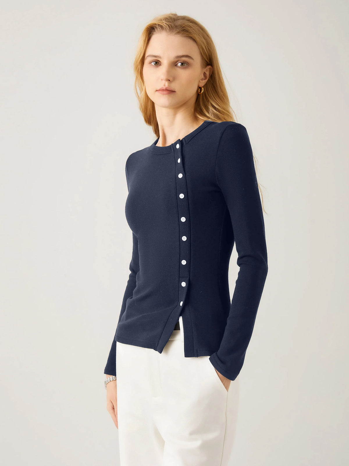 ProWarm Asymmetrical Placket Top — original photo 4