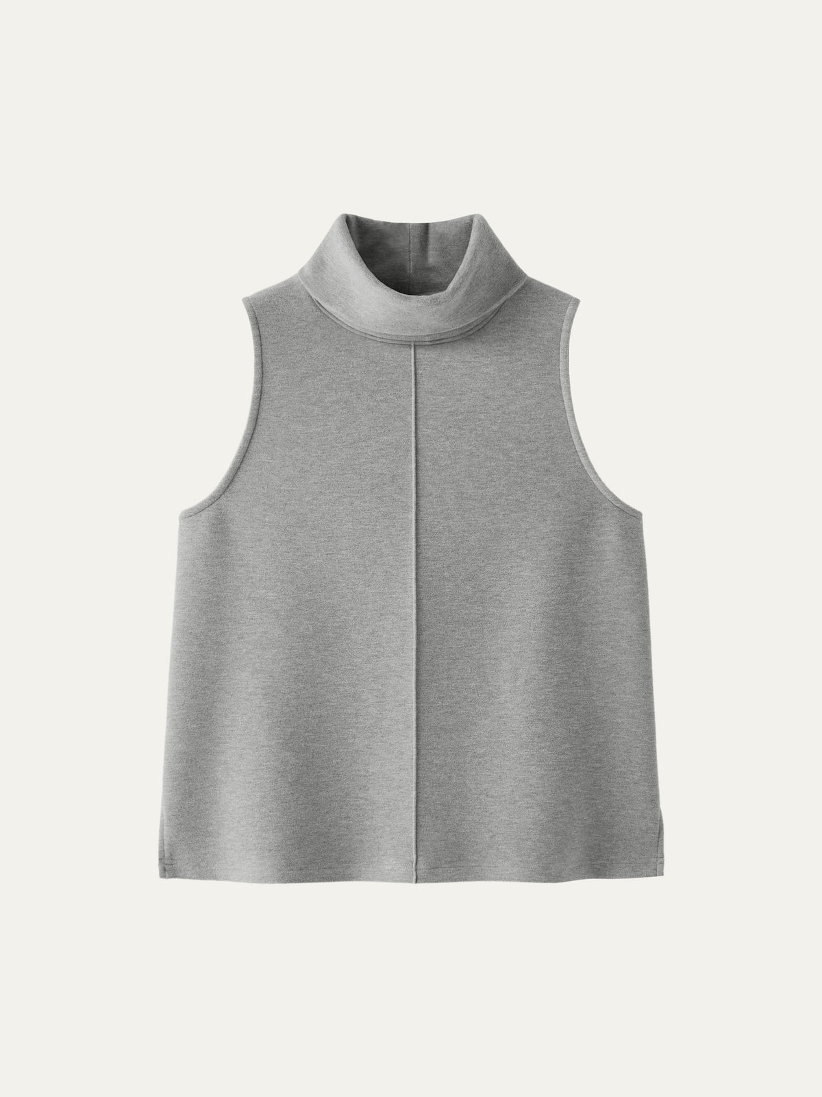 Turtle Neck Split Hem Top — original photo 17
