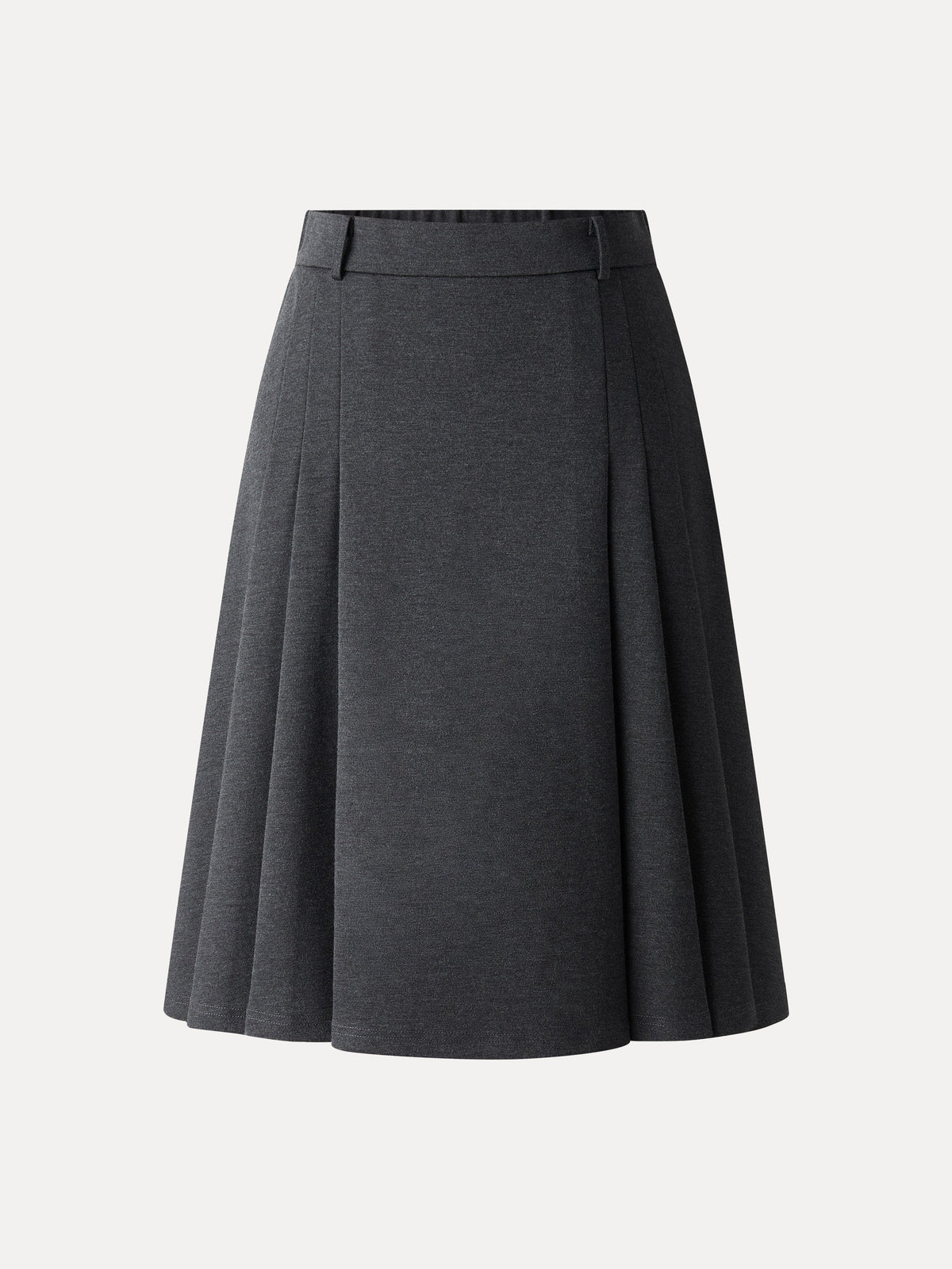 Ponte High-Rise Tucked Knee-Length Skirt — original photo 6