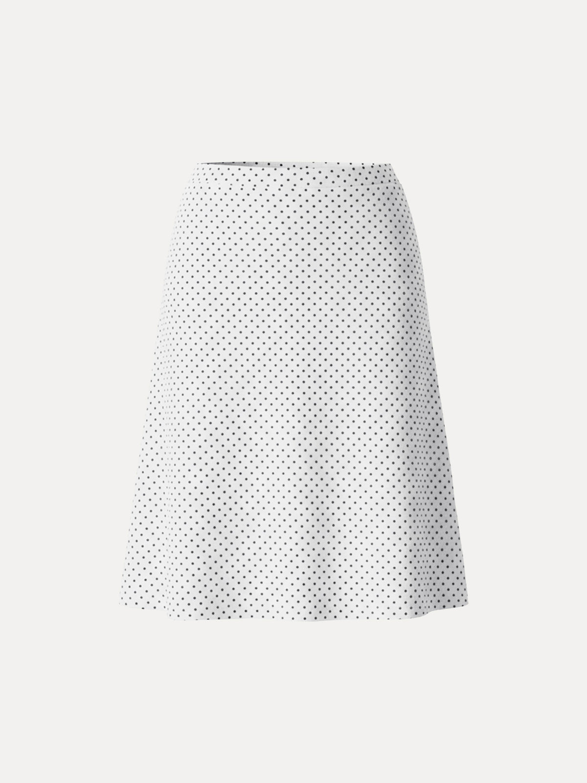 Stretch Cotton Polka Dot A-Line Flare Skirt Limited Edition — original photo 8