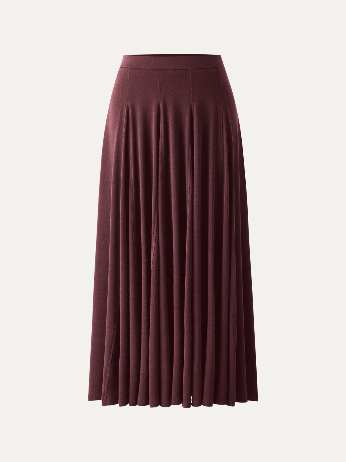 LiteWarm Godet Hem Pull-on Maxi Skirt — original photo 9