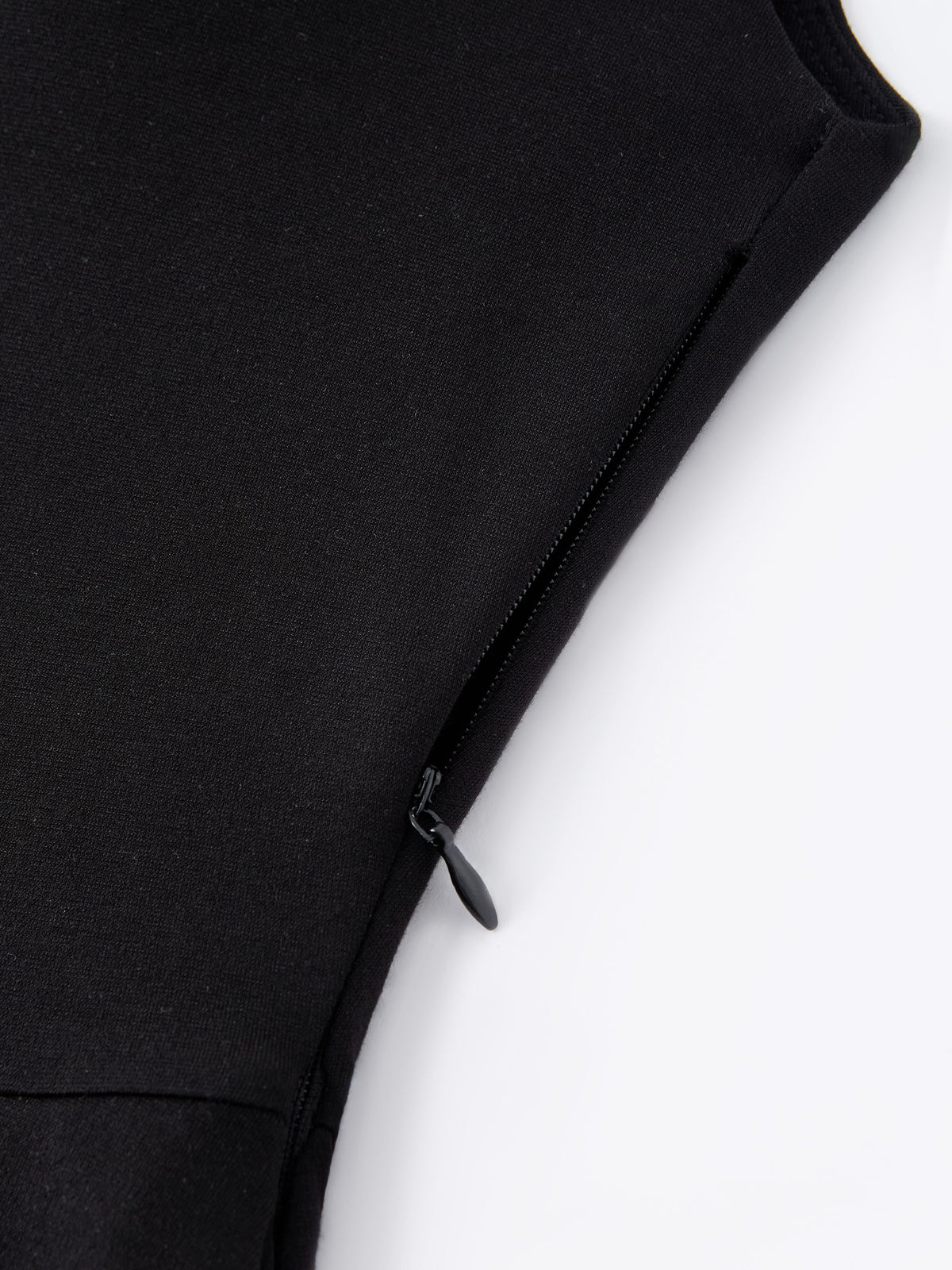The Anytime Little Black Built-In Bra Dress with Pockets — original photo 4