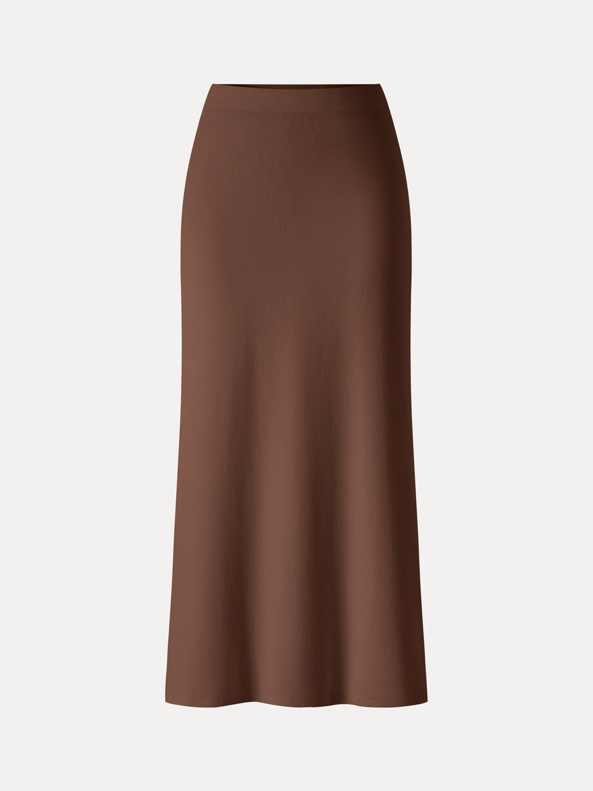 LiteWarm Mid-Rise Side-Slit Column Midi Skirt — original photo 9