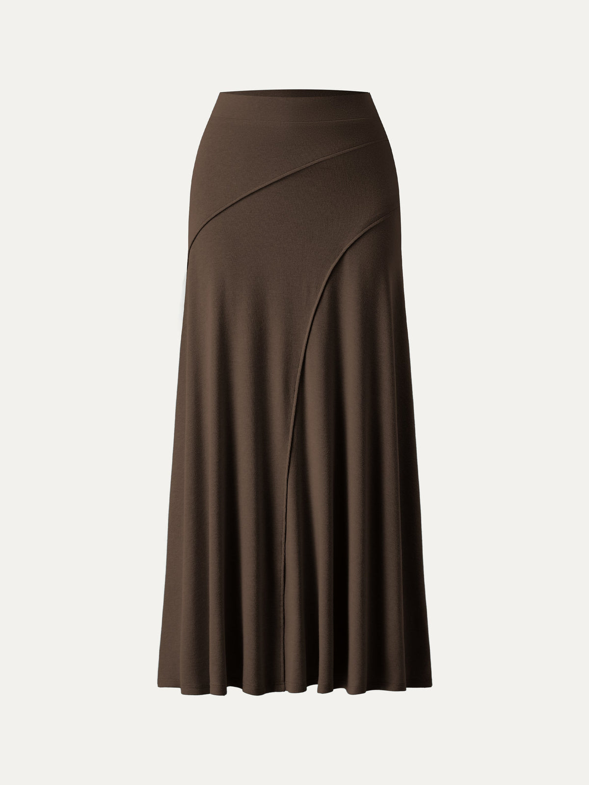 LiteWarm Drapey A-Line Midi Skirt — original photo 9