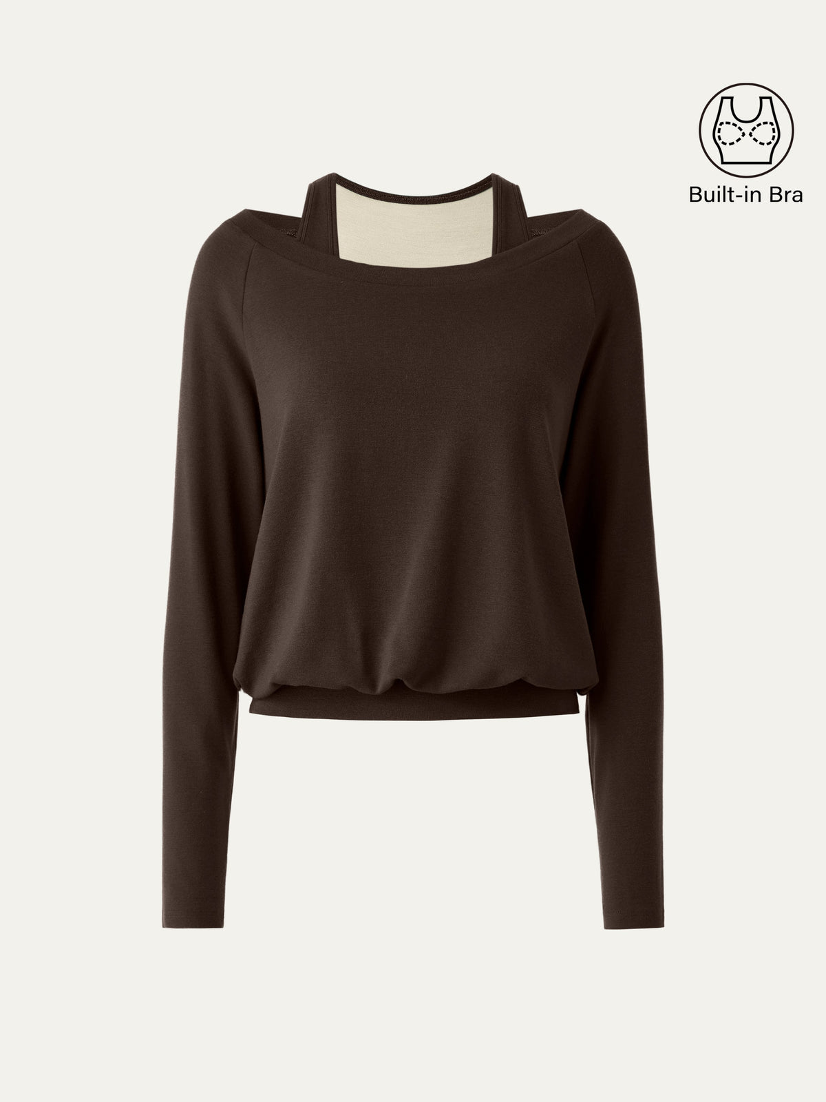 LiteWarm Multi-Wear Layering Built-In Bra Top — original photo 8