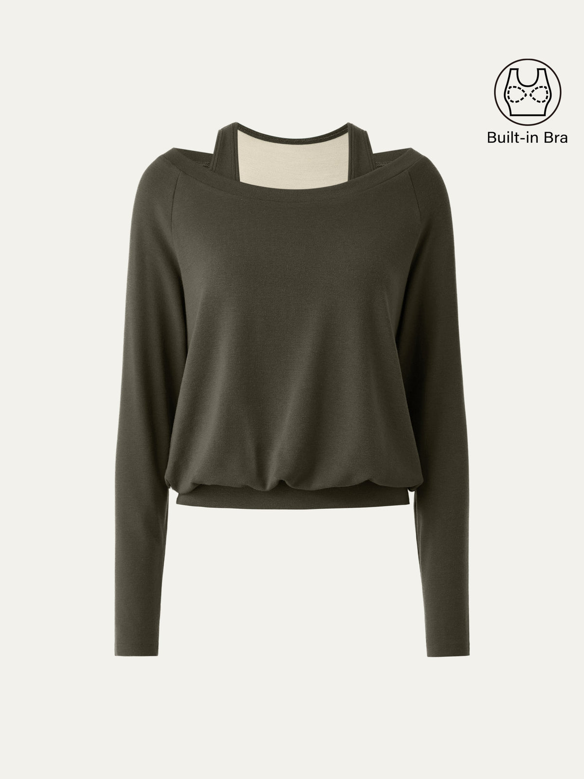 LiteWarm Multi-Wear Layering Built-In Bra Top — original photo 14