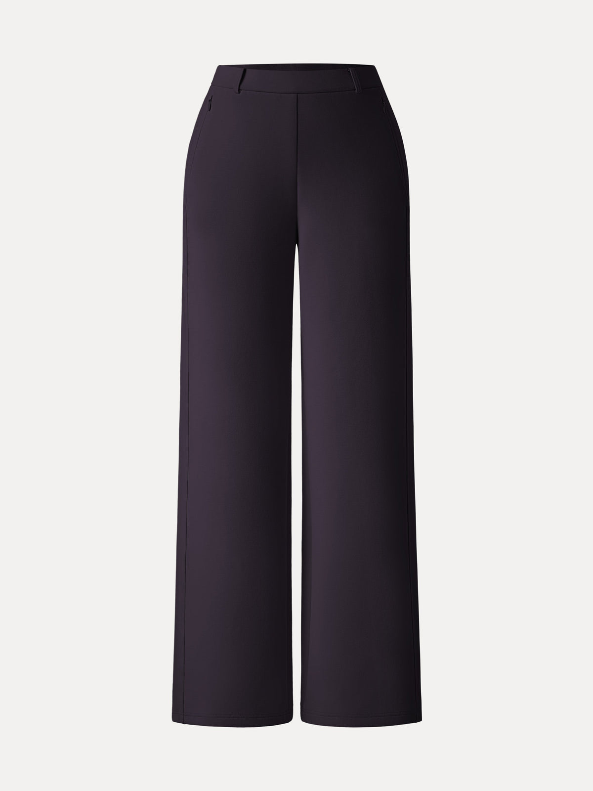 Stretch Cotton Blend Slimming High Rise Wide Leg Pant — original photo 14
