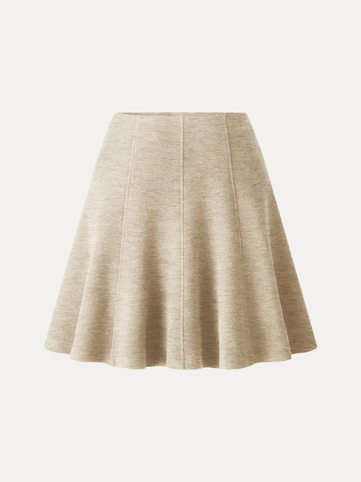High Waisted Flare Hem Mini Skirt — original photo 10