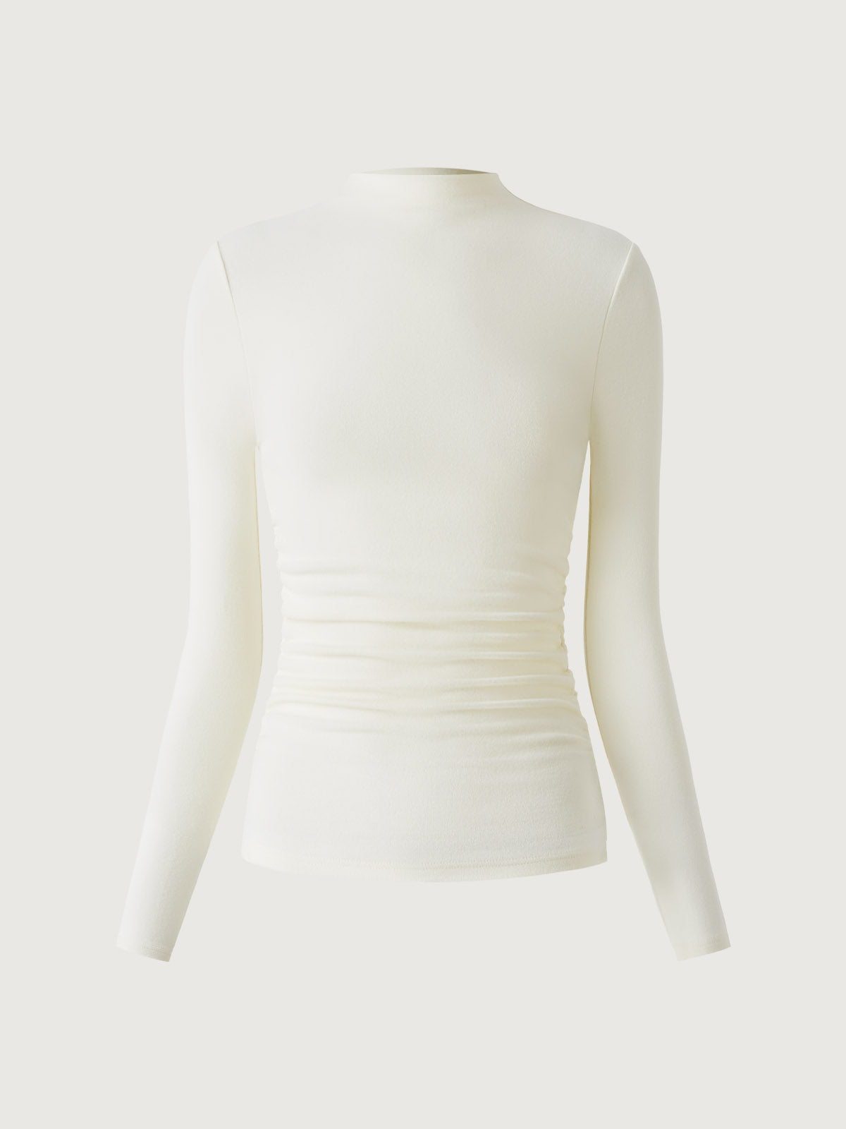 ProWarm Ruched Sides Mockneck Top — original photo 8