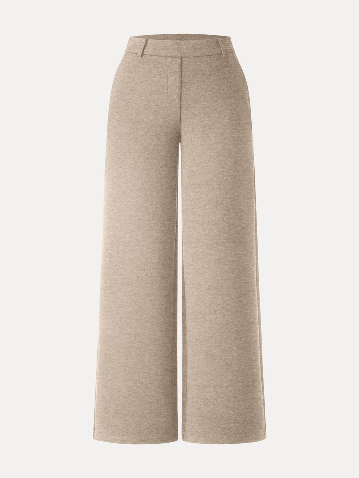 FuzzLuxe Mid-Rise Straight-Leg Pants with Pockets — original photo 15