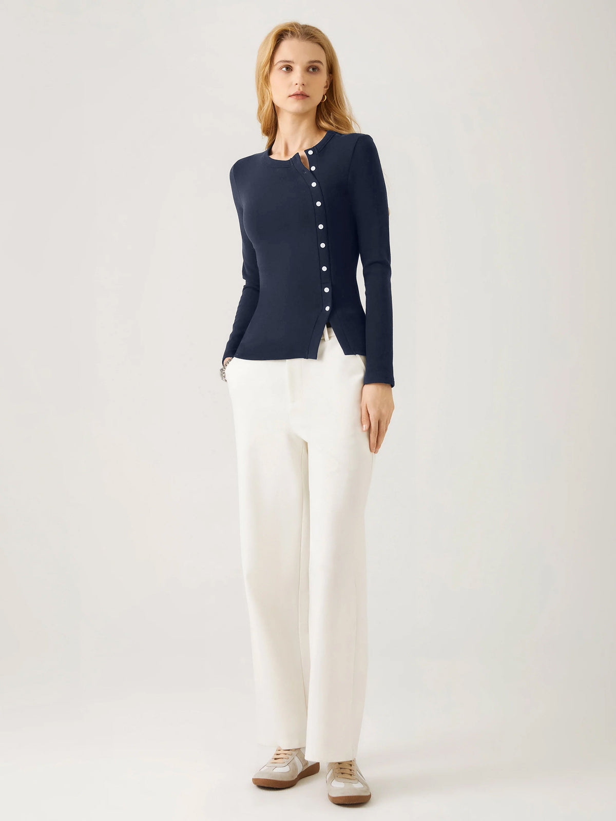 ProWarm Asymmetrical Placket Top — original photo 3