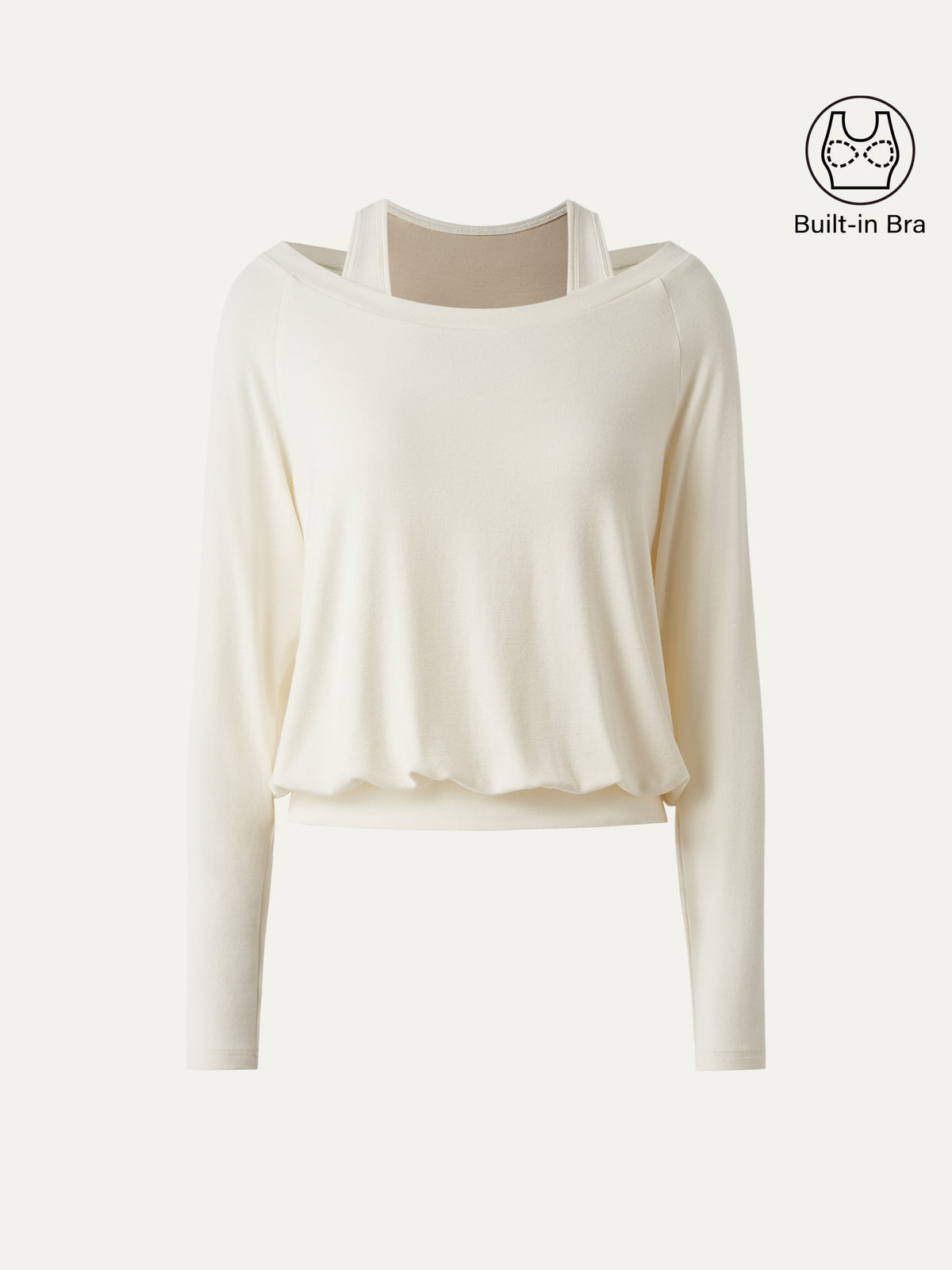 LiteWarm Multi-Wear Layering Built-In Bra Top — original photo 6