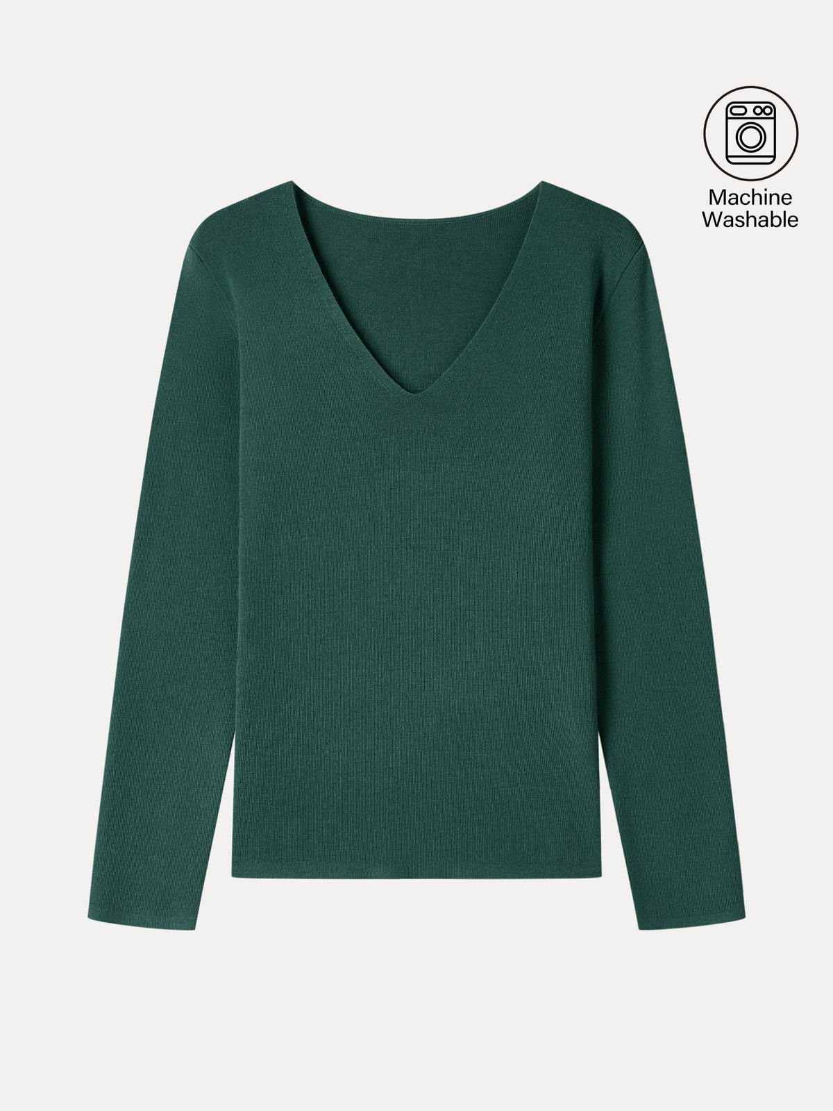 The Everyday V-Neck Merino-Blend Sweater — original photo 13