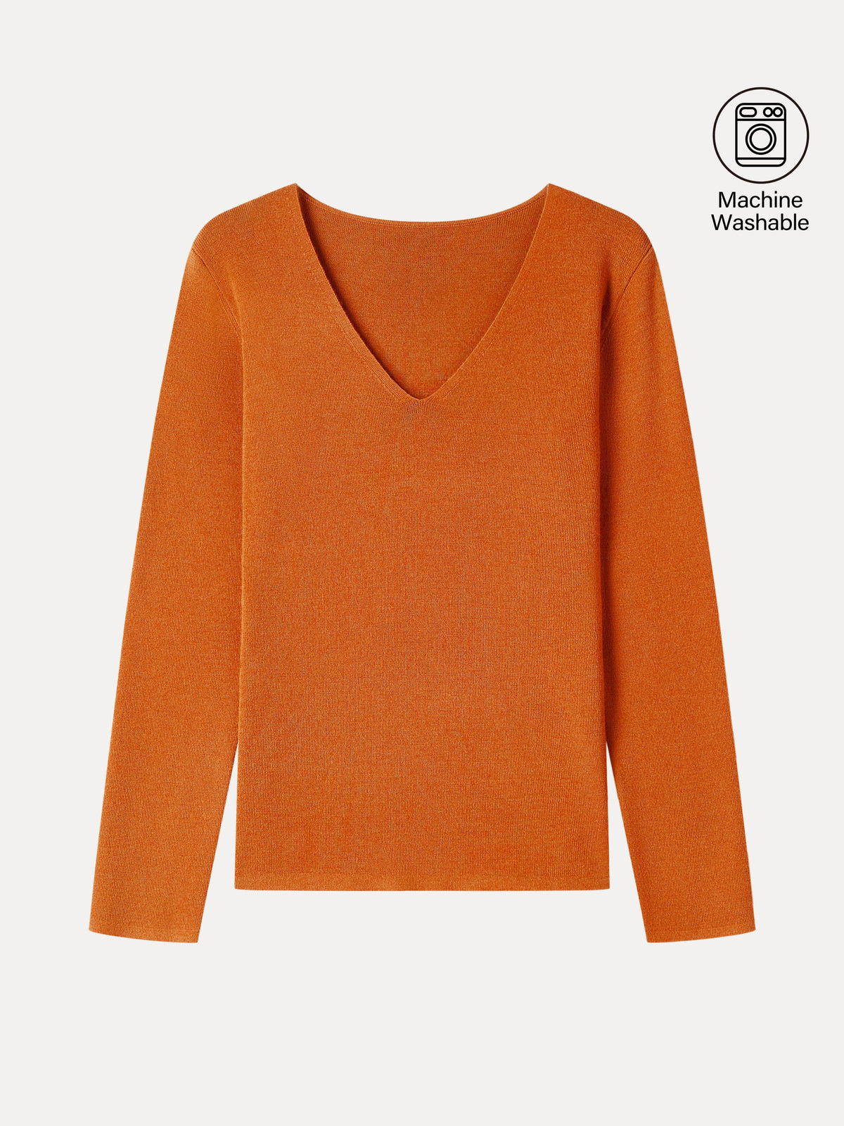 The Everyday V-Neck Merino-Blend Sweater — original photo 12