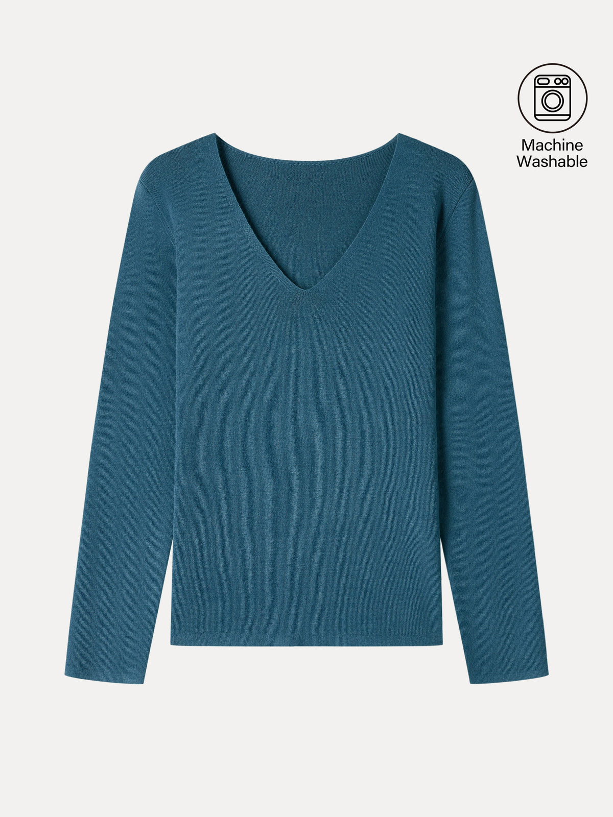 The Everyday V-Neck Merino-Blend Sweater — original photo 8