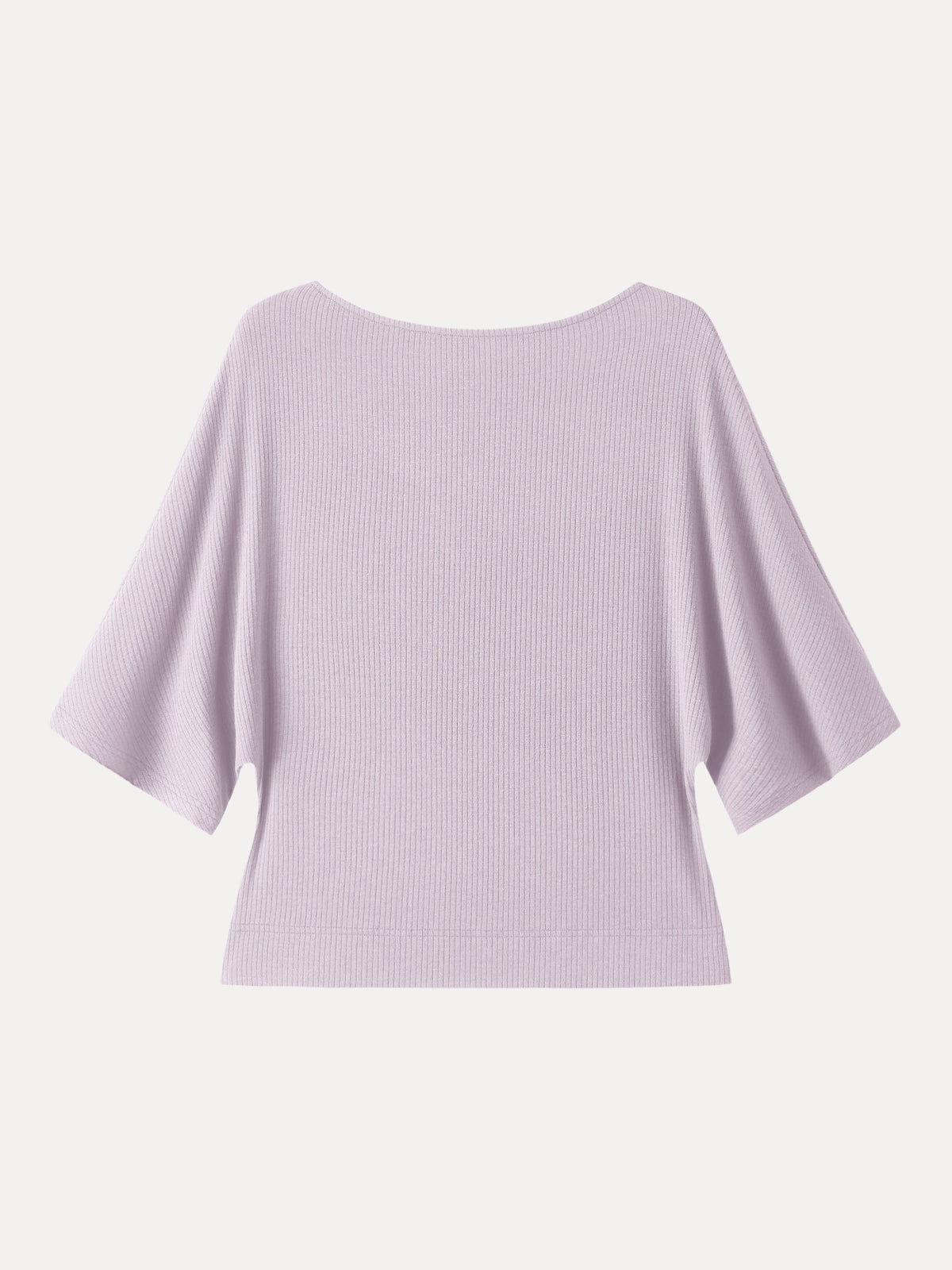 Soft Ribbed Boatneck Relaxed Top — original photo 10
