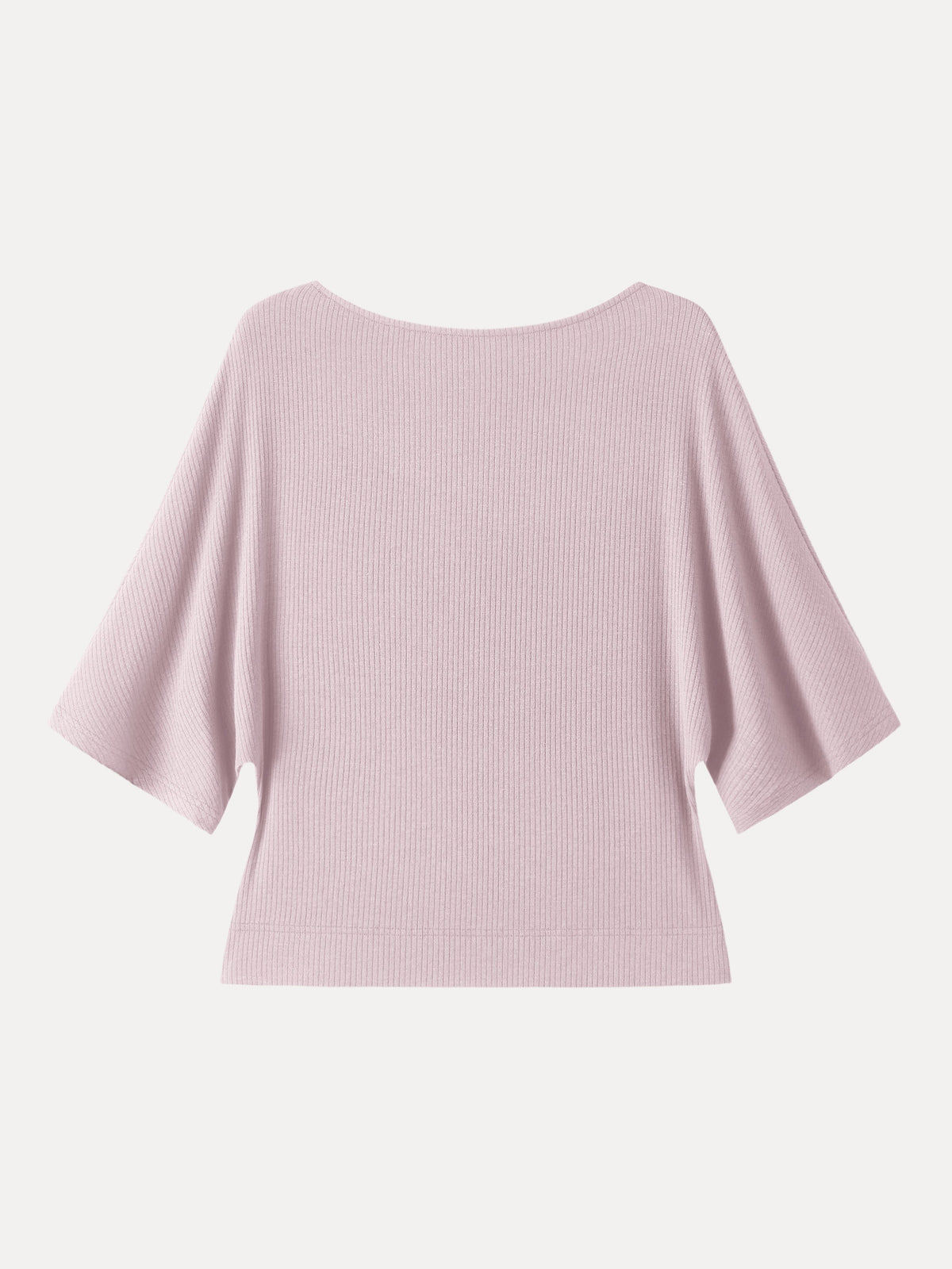 Soft Ribbed Boatneck Relaxed Top — original photo 6