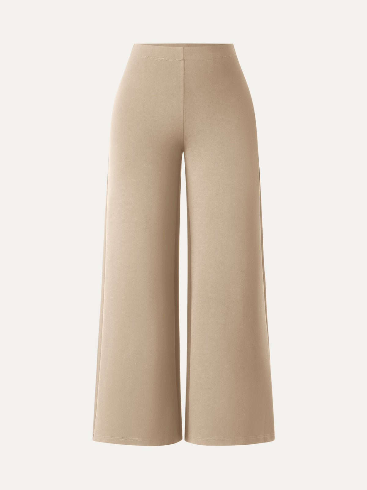 Ponte High-Rise Wide-Leg Pants with Pockets — original photo 12