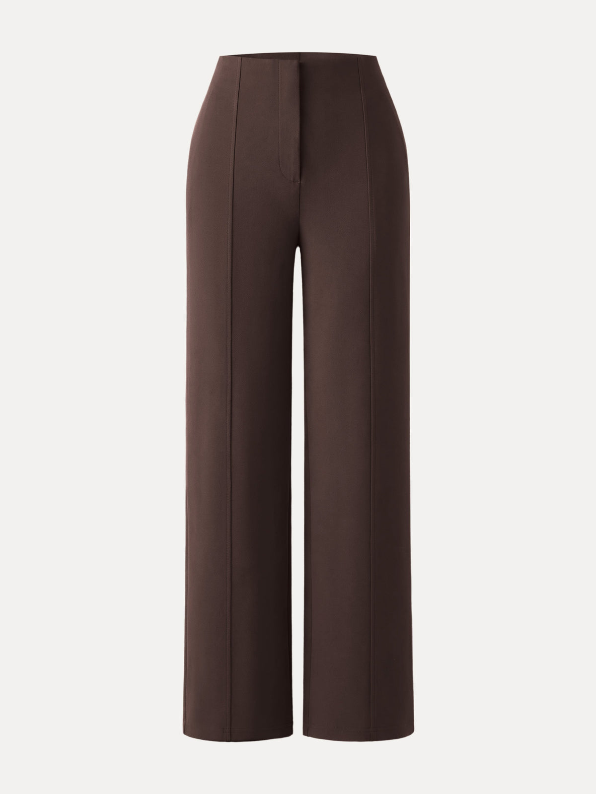 Ponte High-Rise Straight-Leg Pants with Pockets — original photo 13