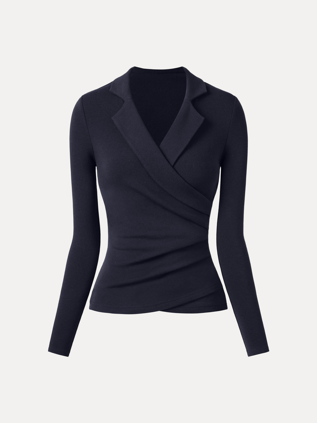ProWarm Collared Surplice Top — original photo 12