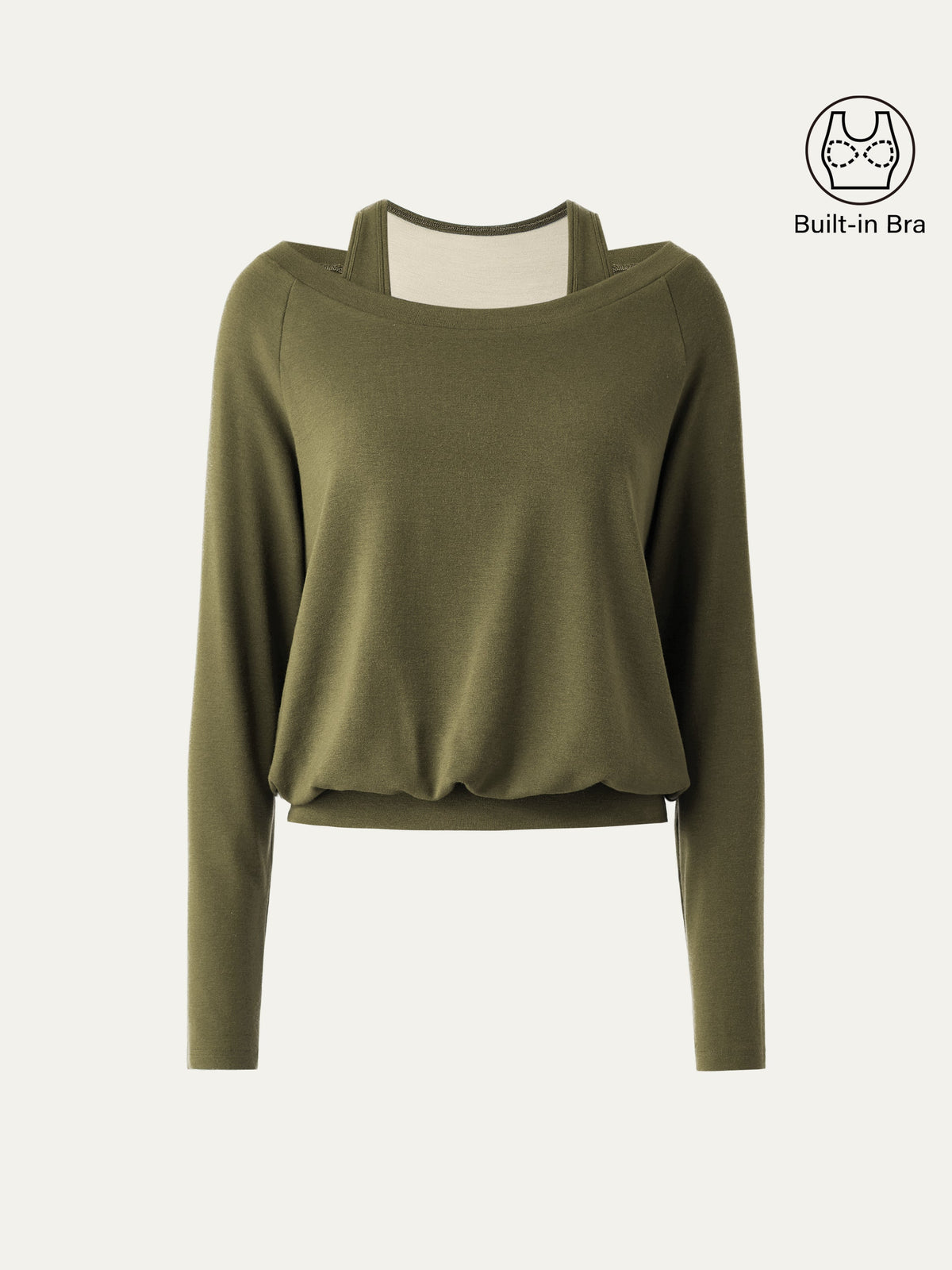 LiteWarm Multi-Wear Layering Built-In Bra Top — original photo 16