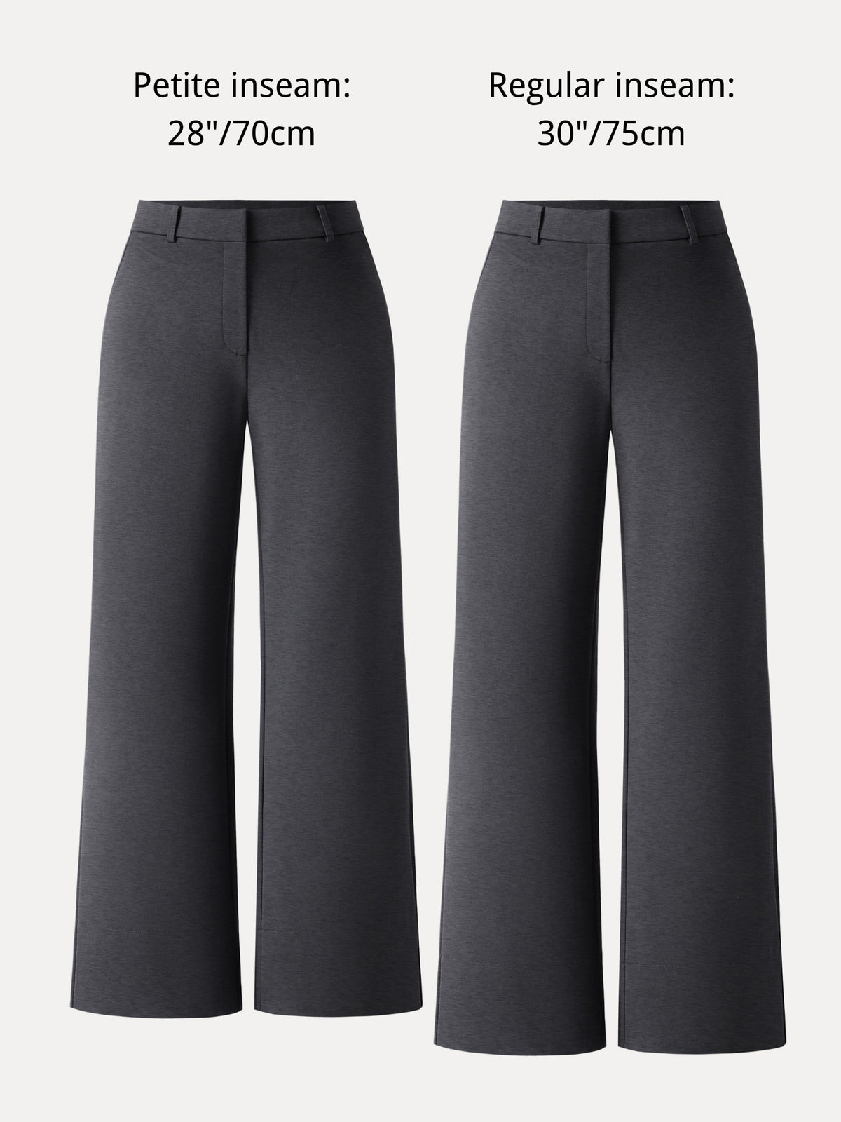 Ponte Mid-Rise Wide-Leg Pants with Pockets — original photo 8