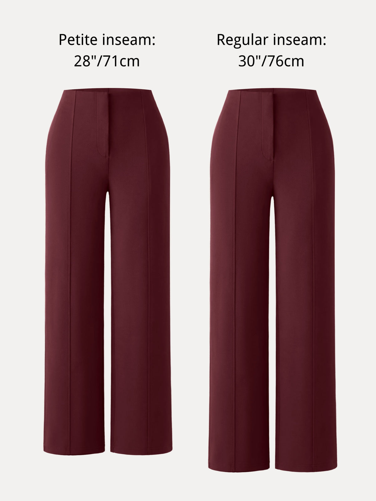 Ponte High-Rise Straight-Leg Pants with Pockets — original photo 8