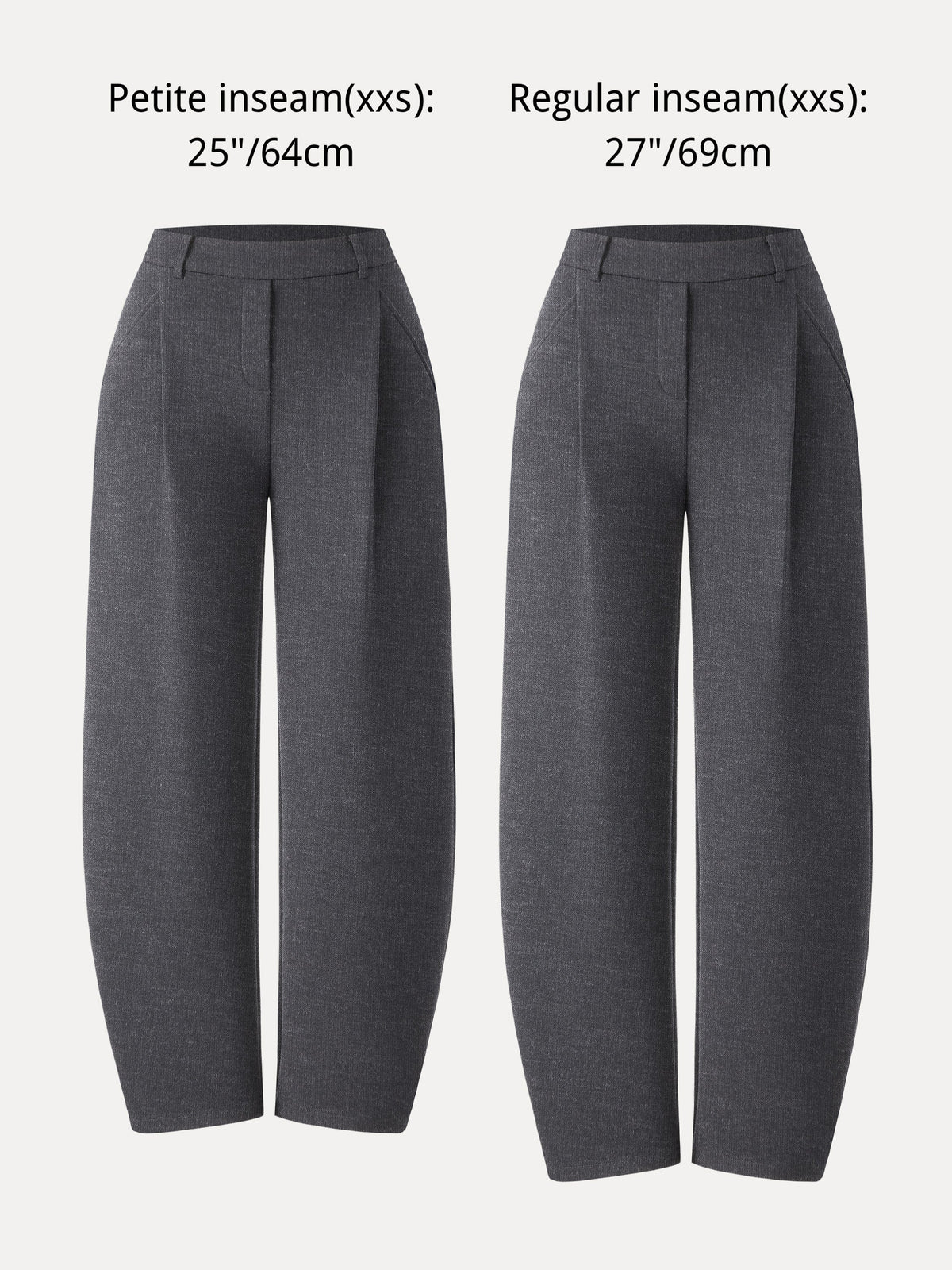 Cozy Knit Mid Rise Barrel Leg Pull-on Pants — original photo 8