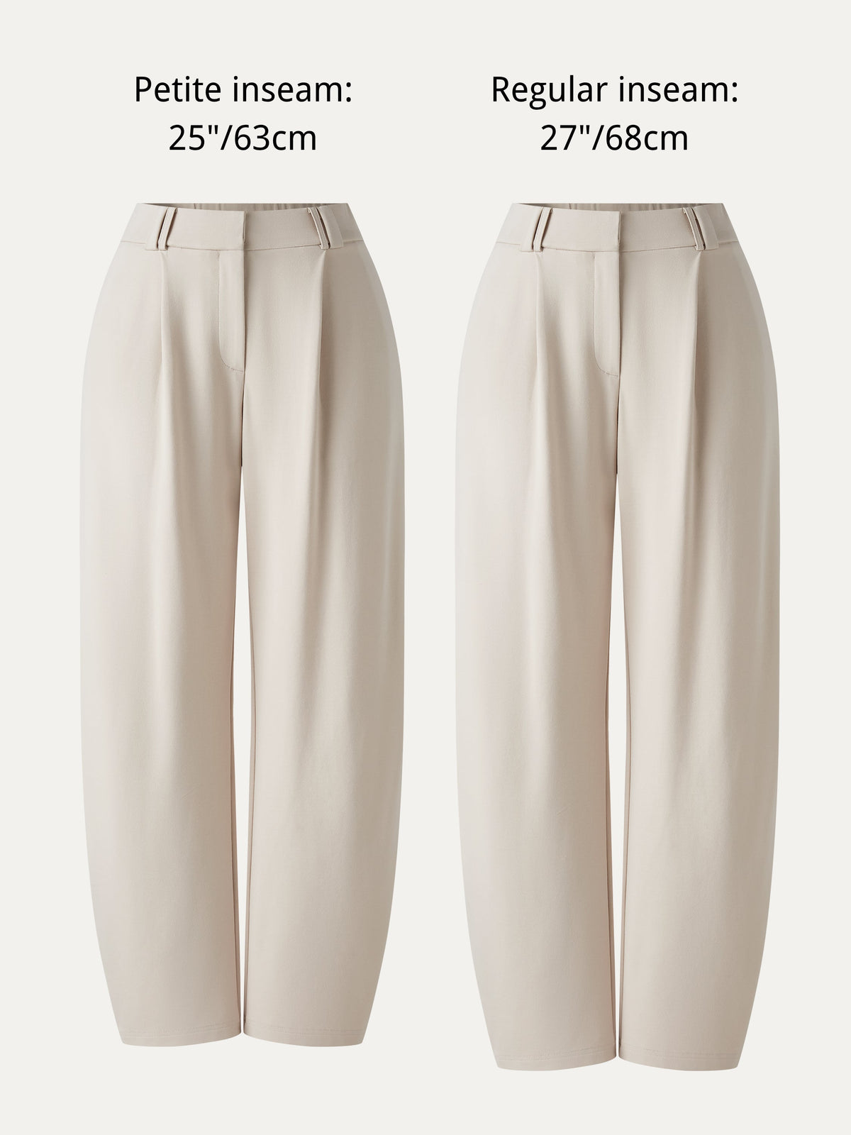 CoolTouch Stretch Ponte High Rise Cropped Barrel Pants — original photo 7