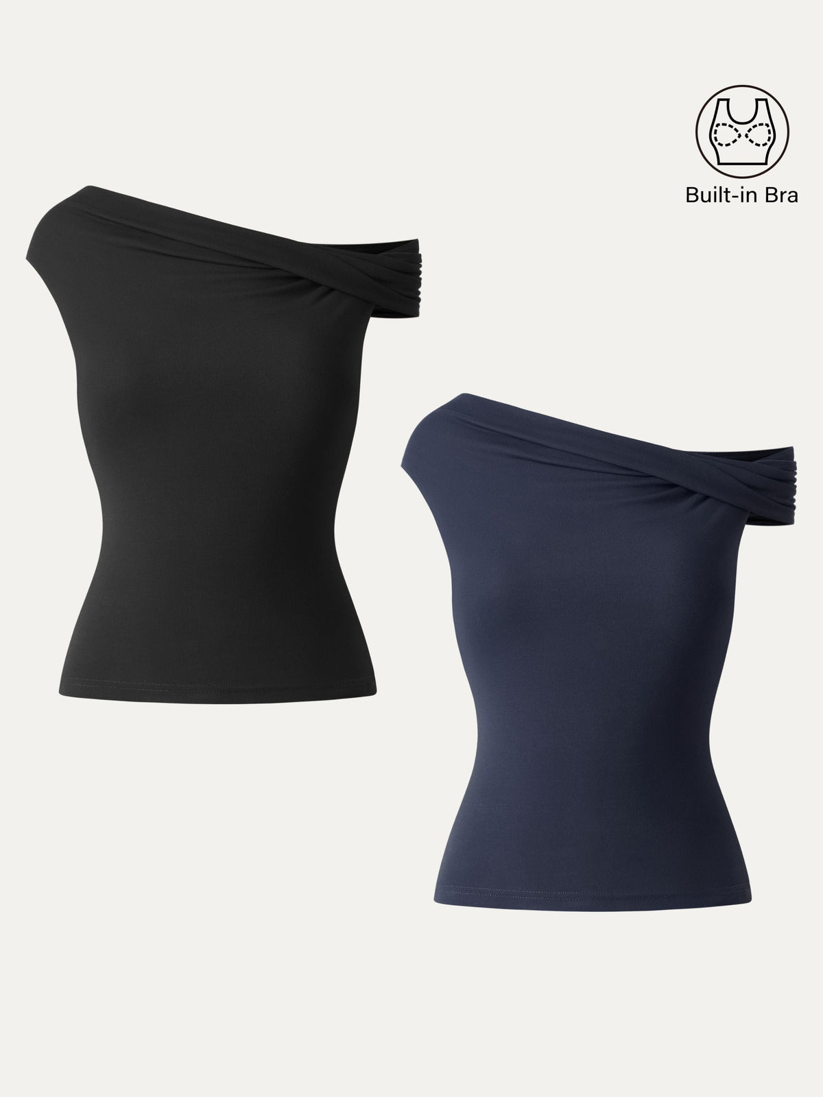 Multi-wear Versatile Necklines Built-In Bra Top — original photo 18