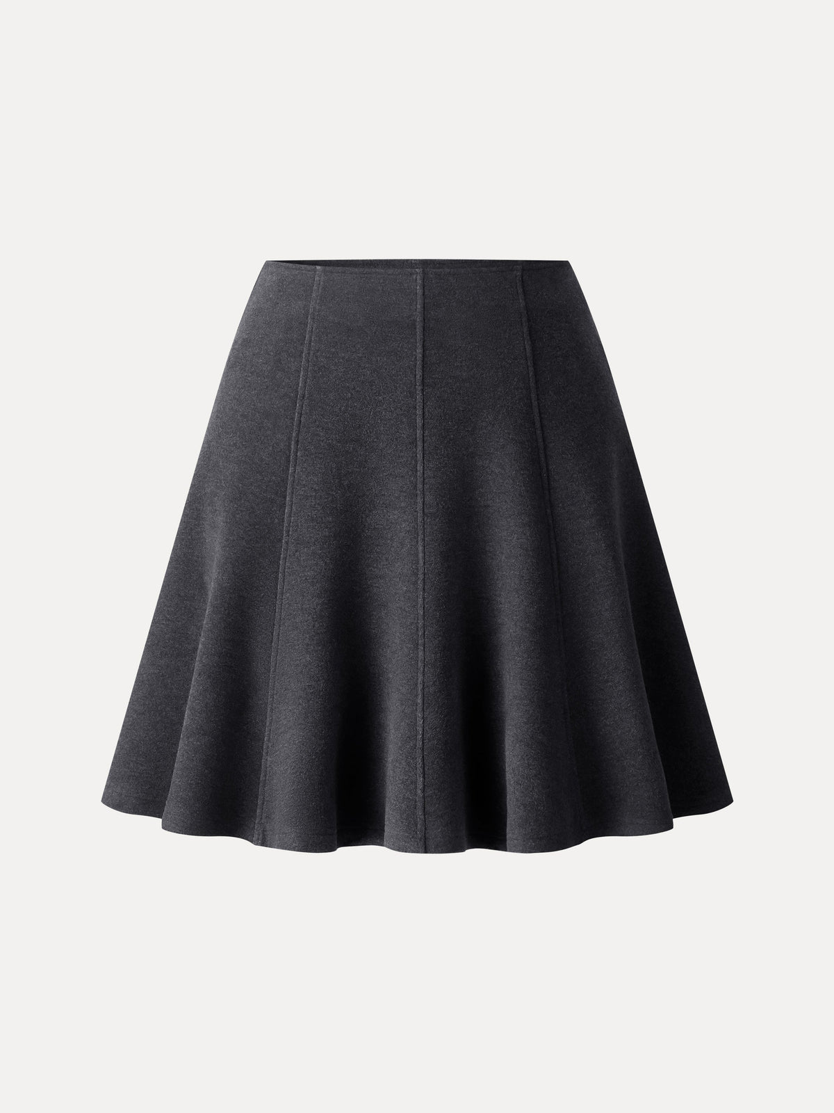 High Waisted Flare Hem Mini Skirt — original photo 14