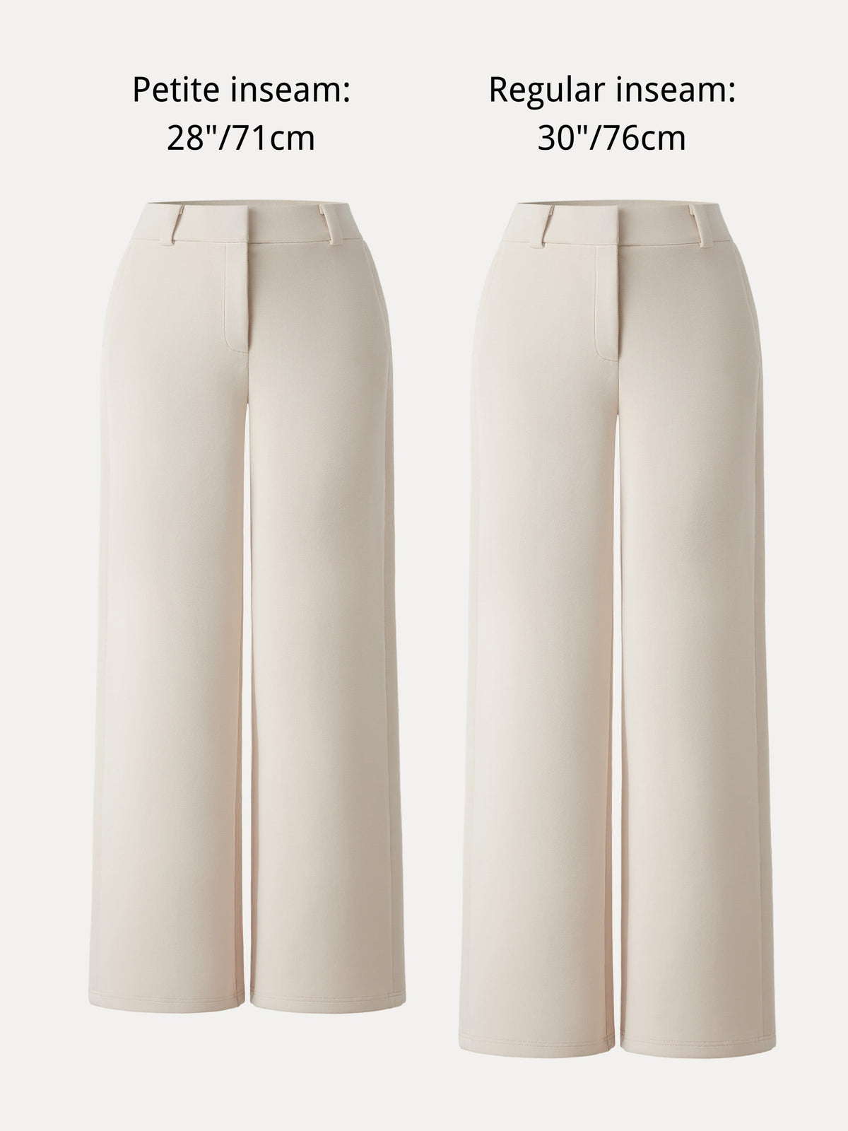 Stretchy Mid Rise Wide Leg Trouser — original photo 7